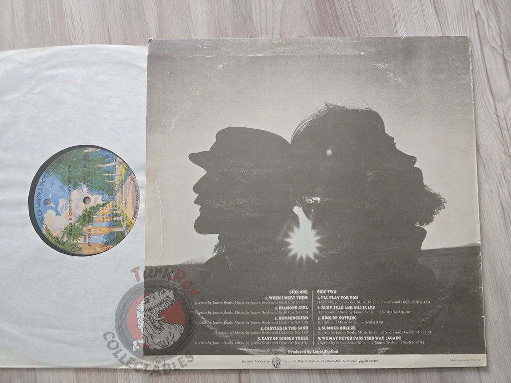 Seals & Crofts – Greatest Hits Turkish Pressing Vinyl Turkey Edition