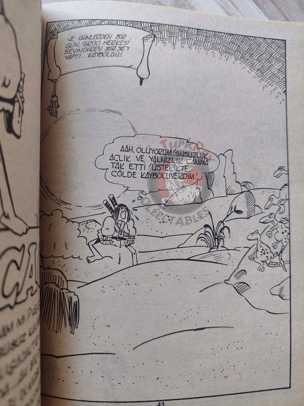 Groo the Wanderer #7 1989 Turkish Comic Turkey cover #13