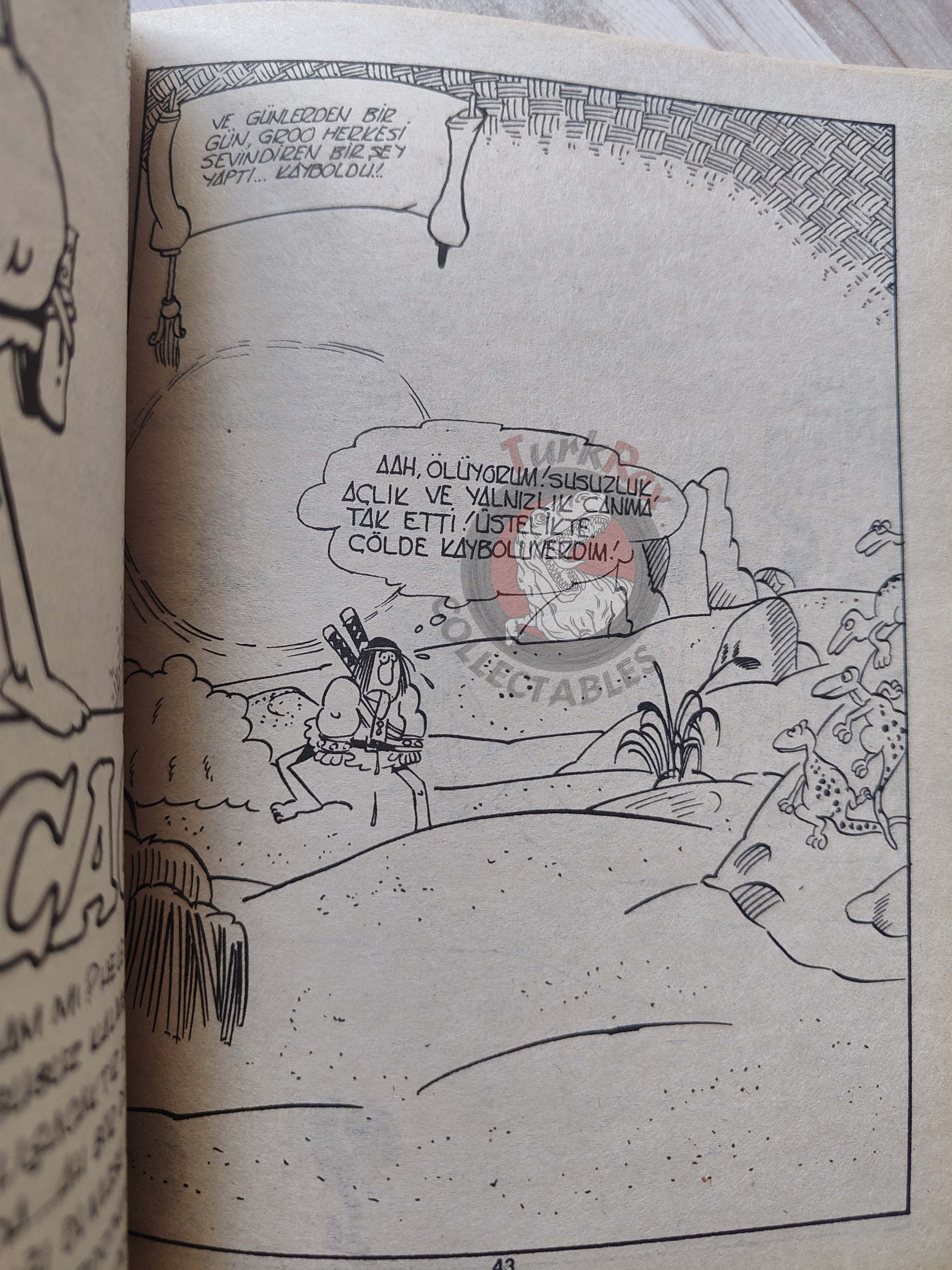 Groo the Wanderer #7 1989 Turkish Comic Turkey cover #13