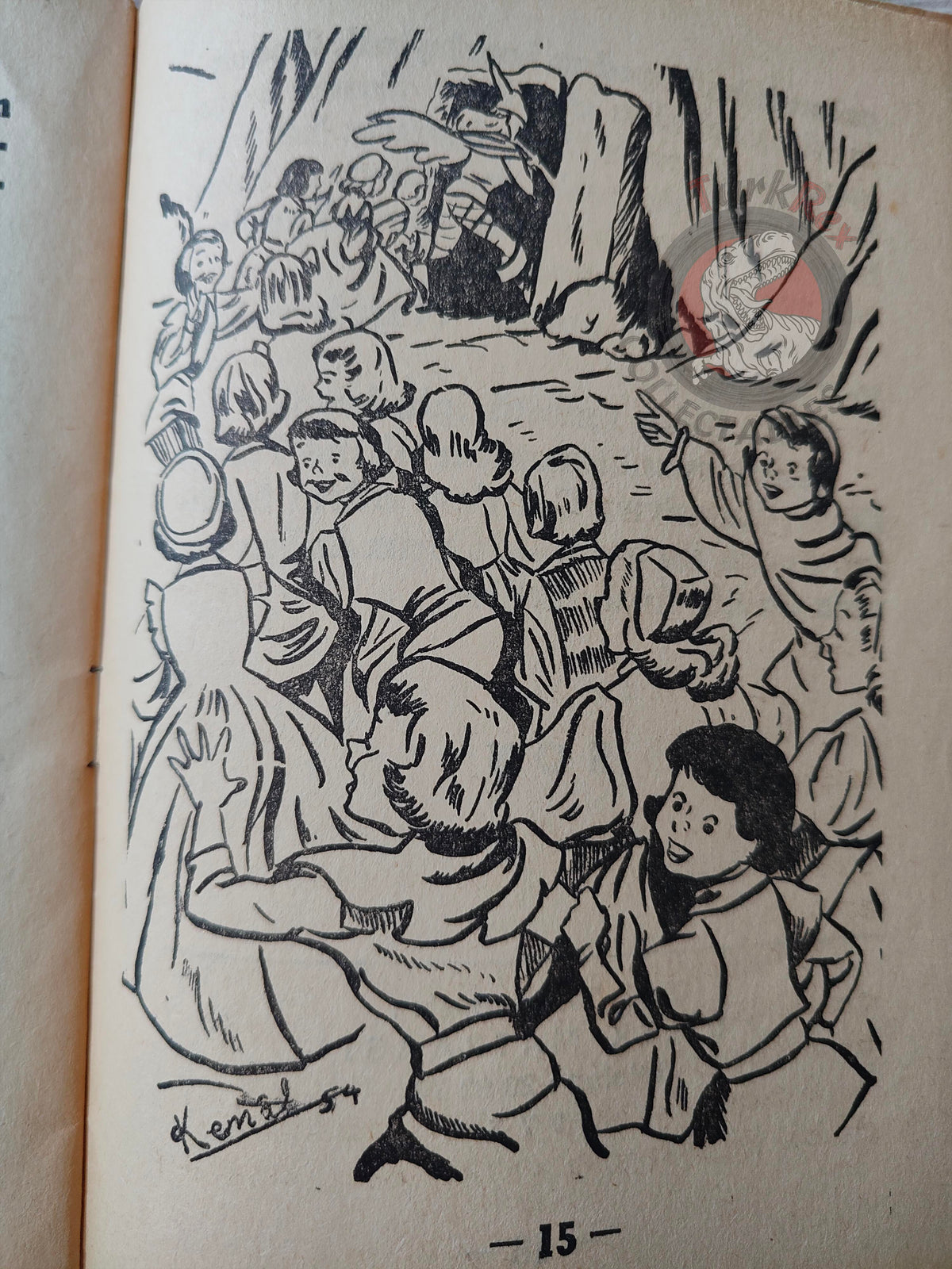 Grimm Brothers – Pied Piper of Hamelin 1973 Turkish Book Turkey Illustrated 4