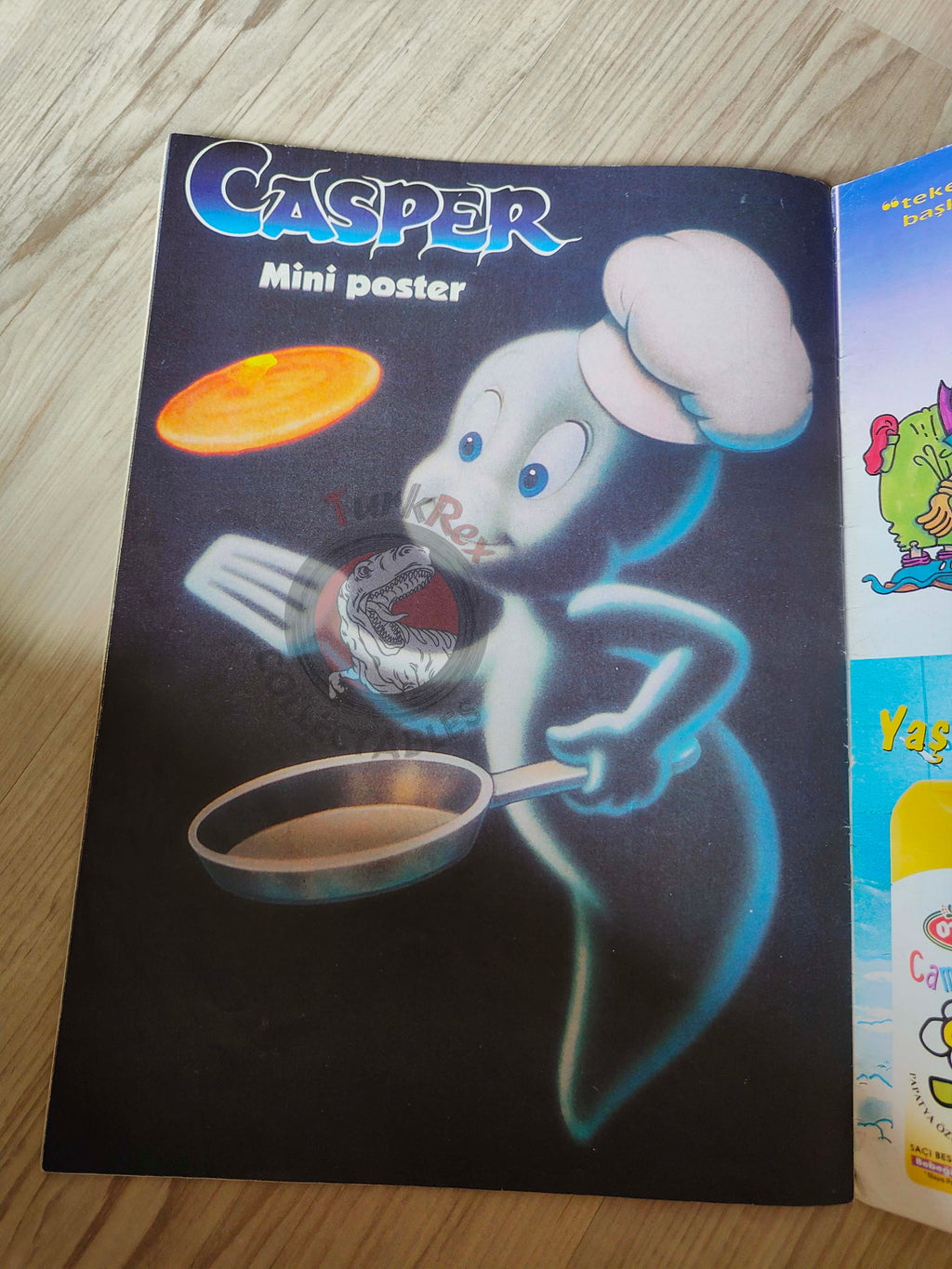 Casper the Friendly Ghost Magazine – Issue #11 1996 Turkish Comic Turkey