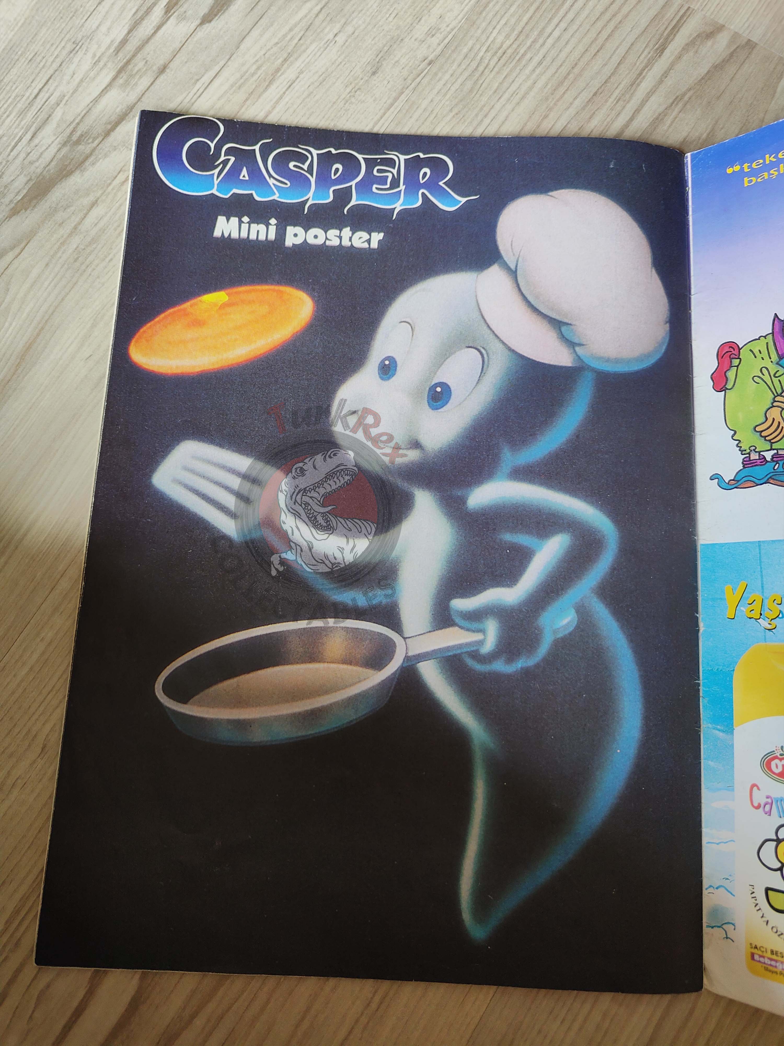 Casper the Friendly Ghost Magazine – Issue #11 1996 Turkish Comic Turkey