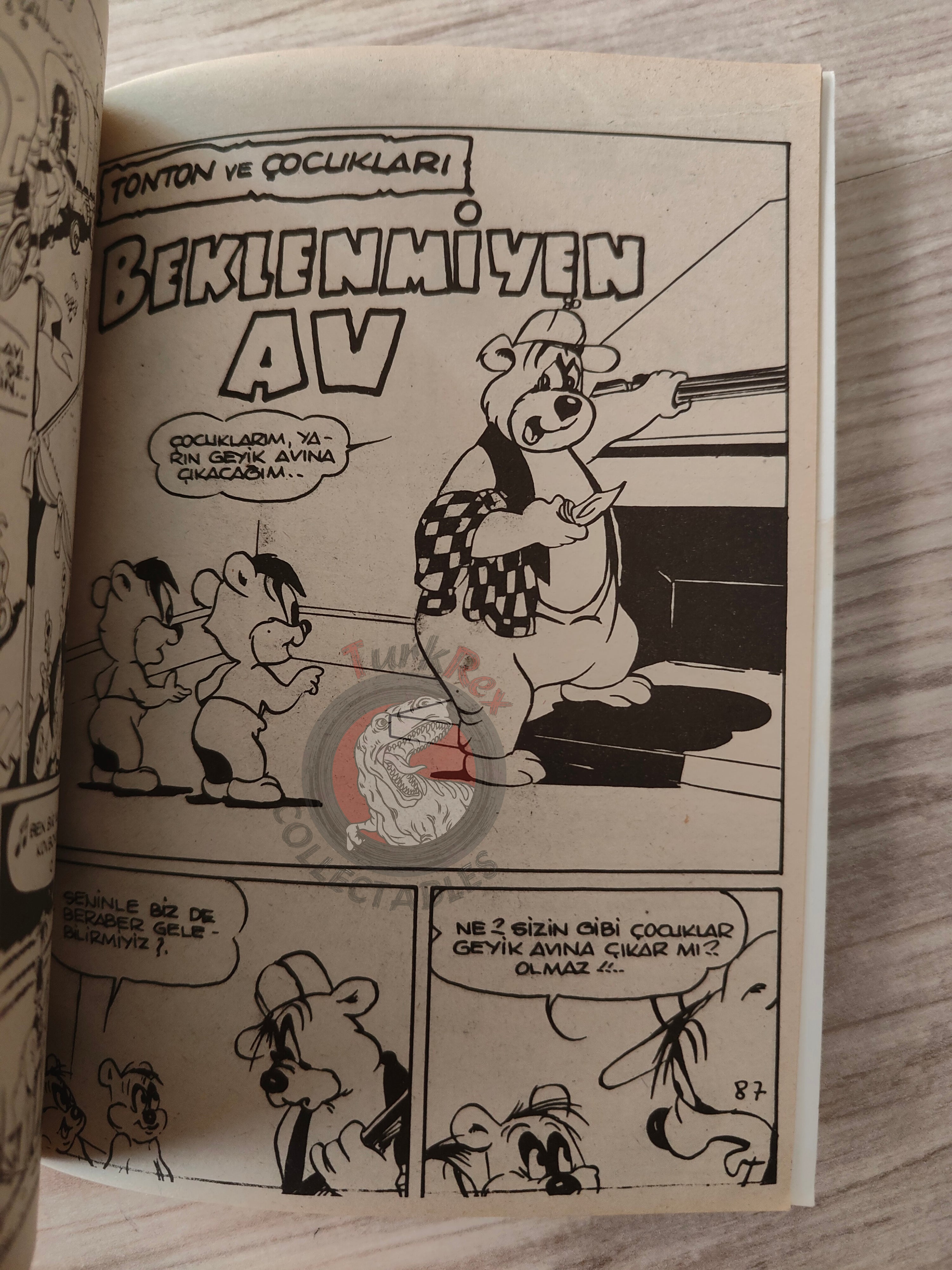 Lucky Luke - Les Collines noires 1980s Turkish Comic Turkey