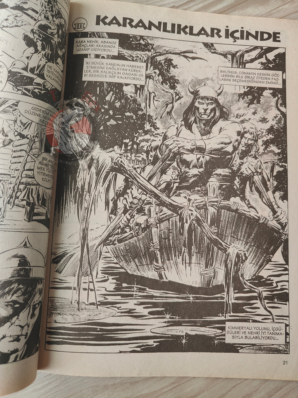 Kral Conan #1 The Savage Sword of #26 #27 Turkish Comic Turkey