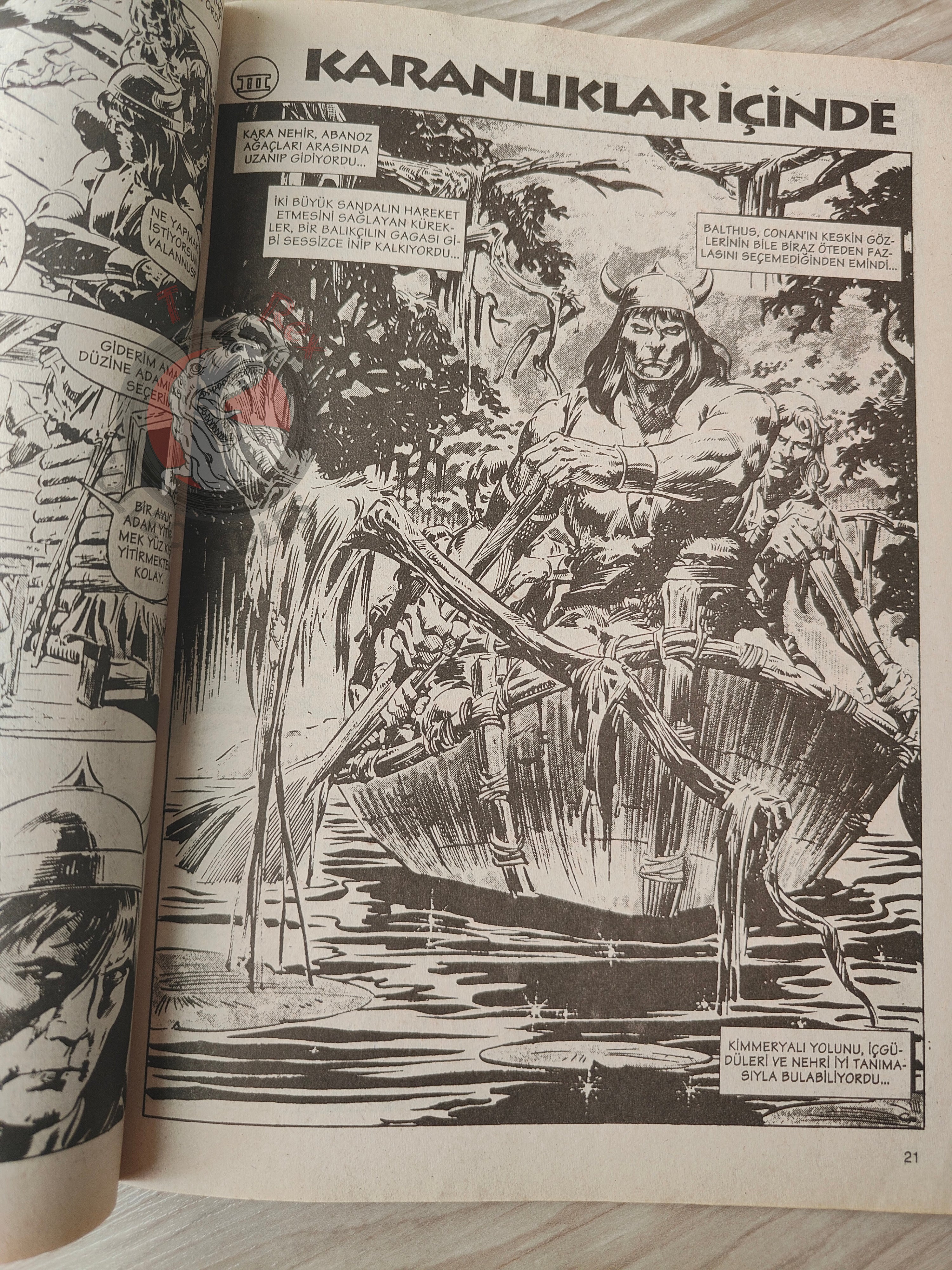 Kral Conan #1 The Savage Sword of #26 #27 Turkish Comic Turkey