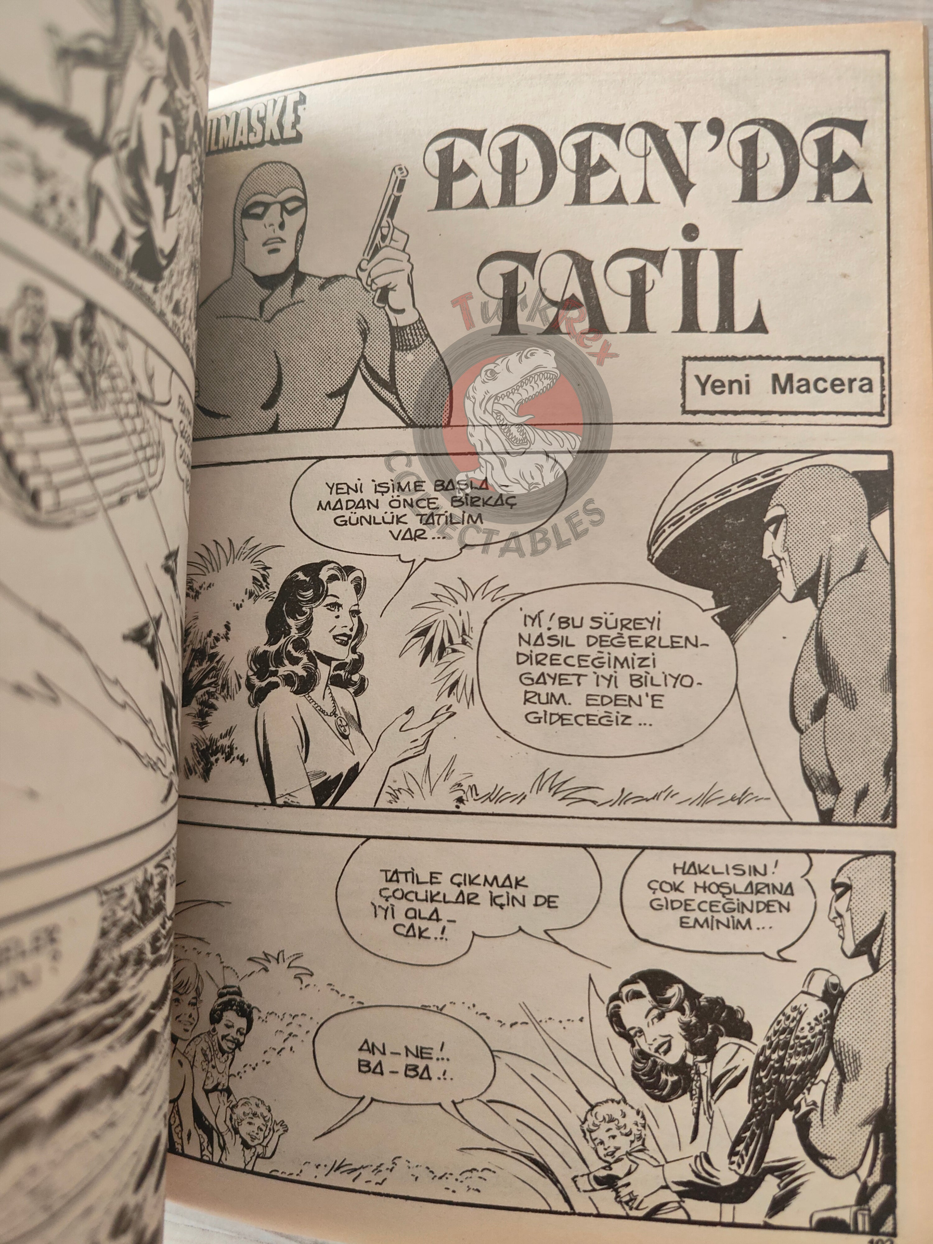 The Phantom #17 Crazy Louie’s Story Turkish Edition Comic Turkey