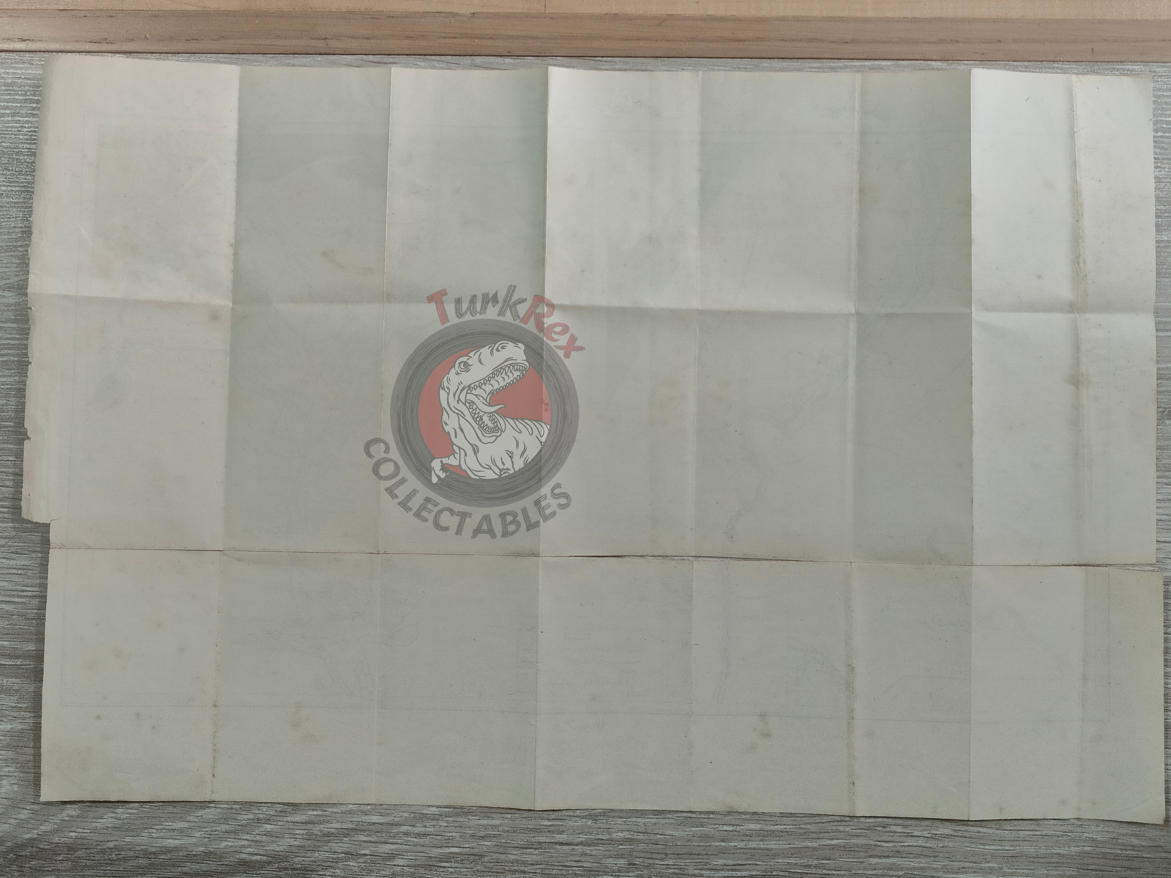 Egypt 1924 Ottoman Script Map Rıza Nur Africa