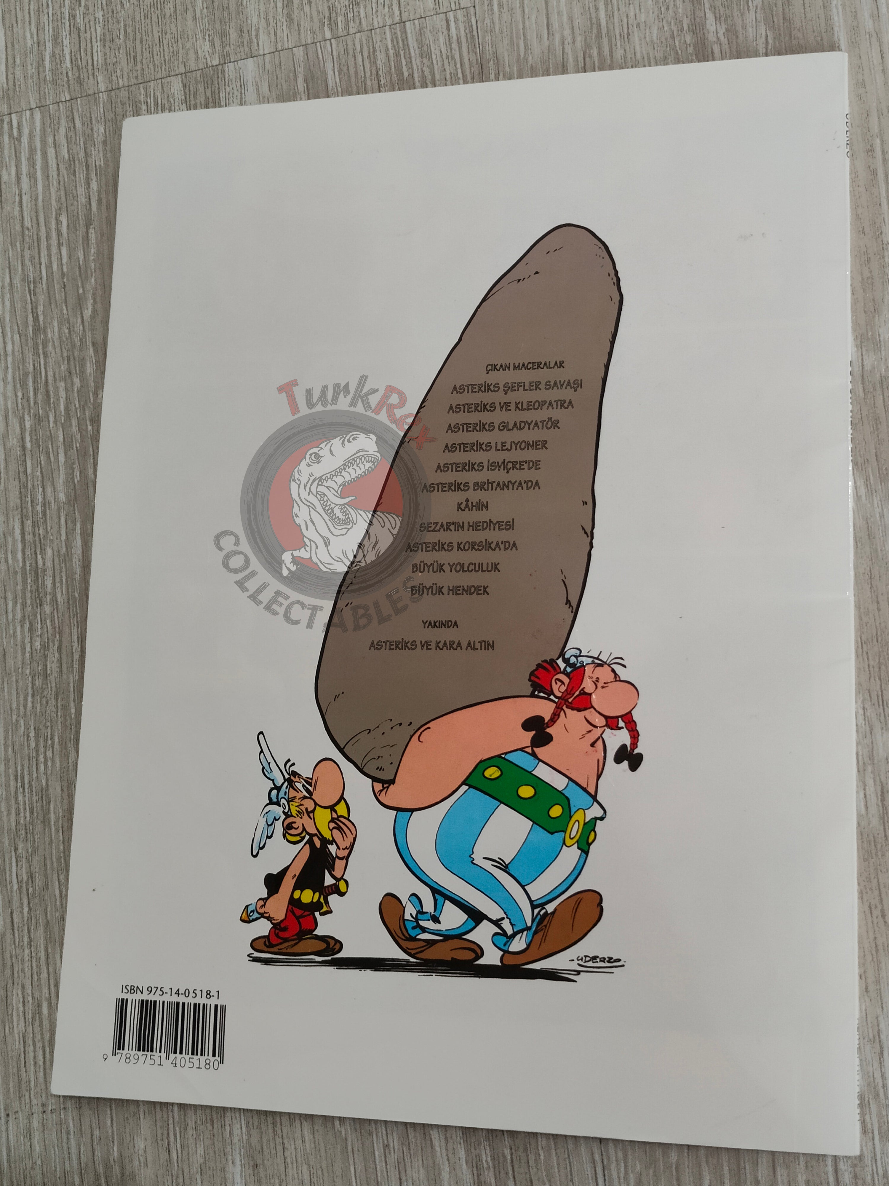 Asterix – Asterix and the Great Divide 1996 1st Edition Turkish Edition Comic Turkey