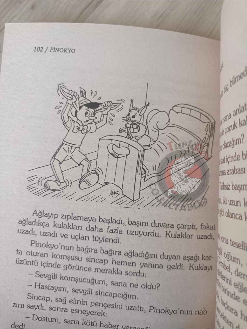 Carlo Collodi – Pinocchio 2005 Turkish Book Turkey Illustrated