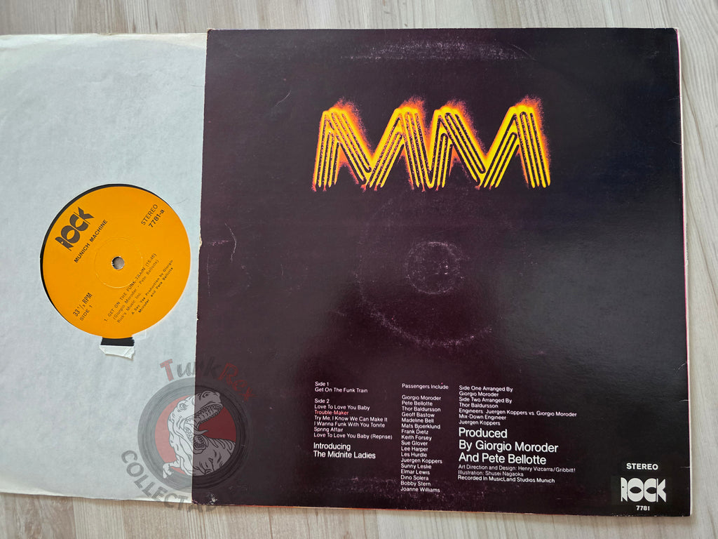 Munich Machine Introducing The Midnite Ladies – Munich Machine Turkish Pressing Vinyl Turkey Edition