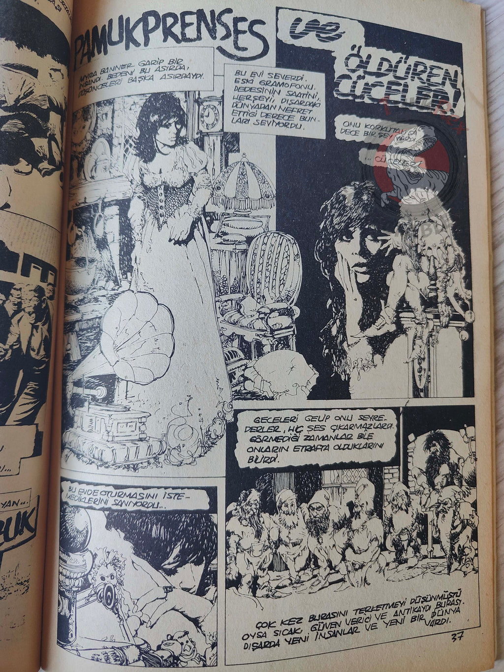 Korku May 1975 Turkish Comic Turkey Vampirella #37 Warren Creepy Eerie