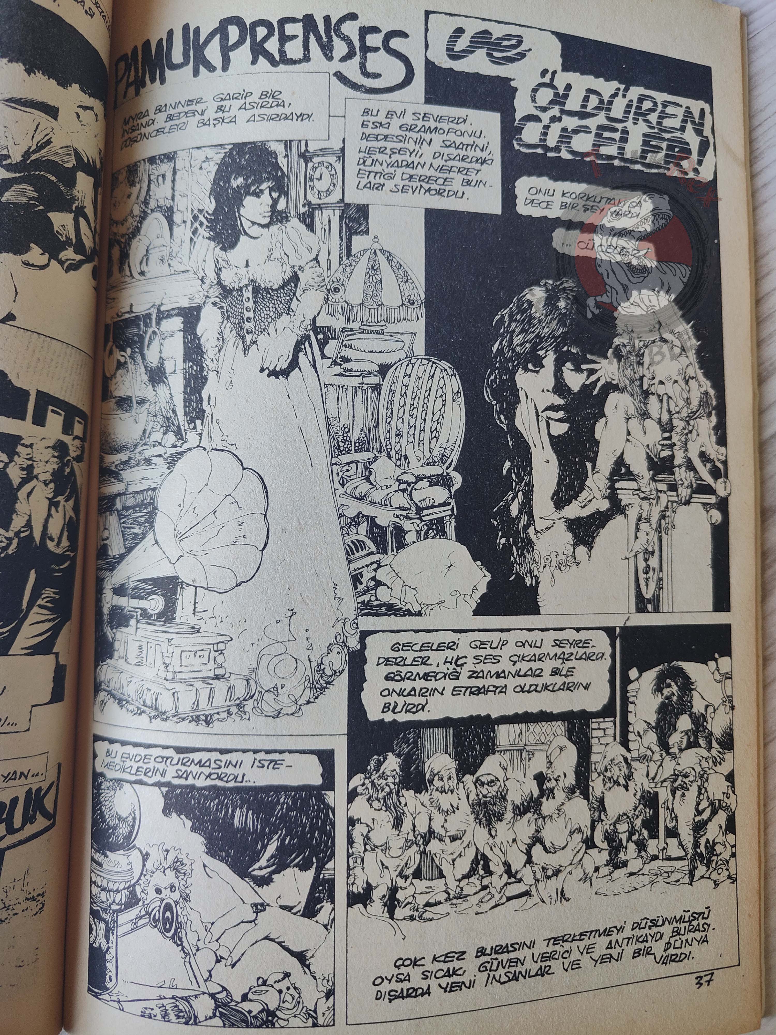 Korku May 1975 Turkish Comic Turkey Vampirella #37 Warren Creepy Eerie