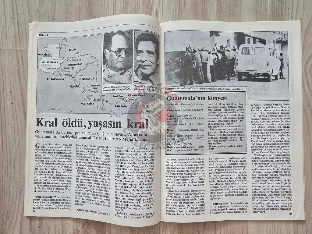 Nokta 1983 Iran–Iraq War Turkish Magazine Turkey Saddam Hussein Ayatollah Khomeini Guatemala