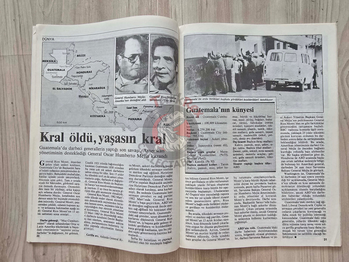 Nokta 1983 Iran–Iraq War Turkish Magazine Turkey Saddam Hussein Ayatollah Khomeini Guatemala