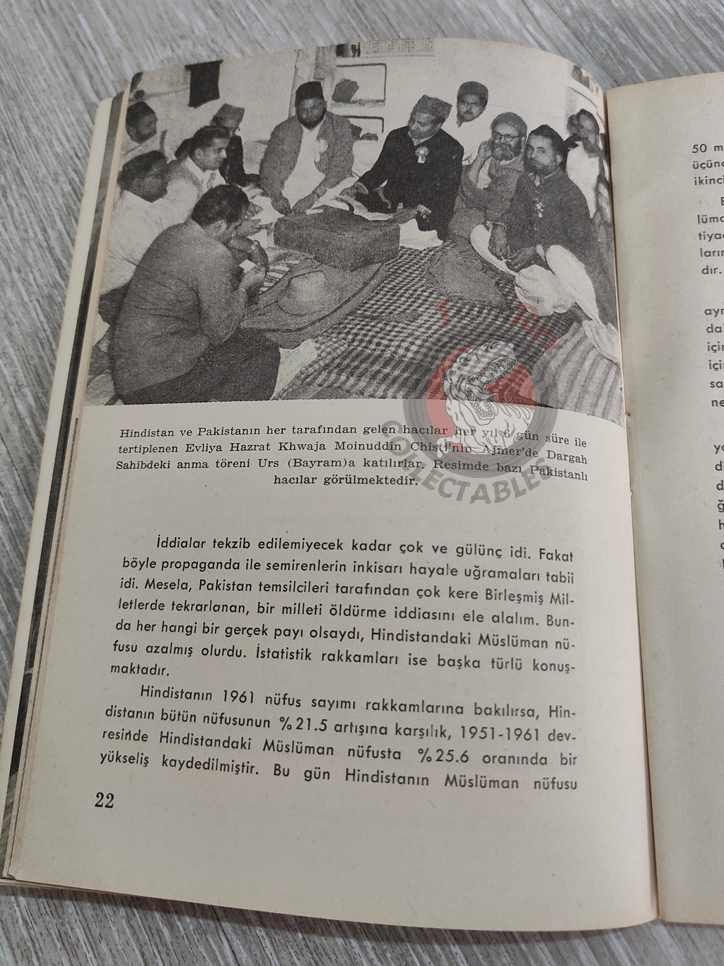 Manzoorul Haq – Muslims in India 1965 1st Turkish Book Turkey Islam