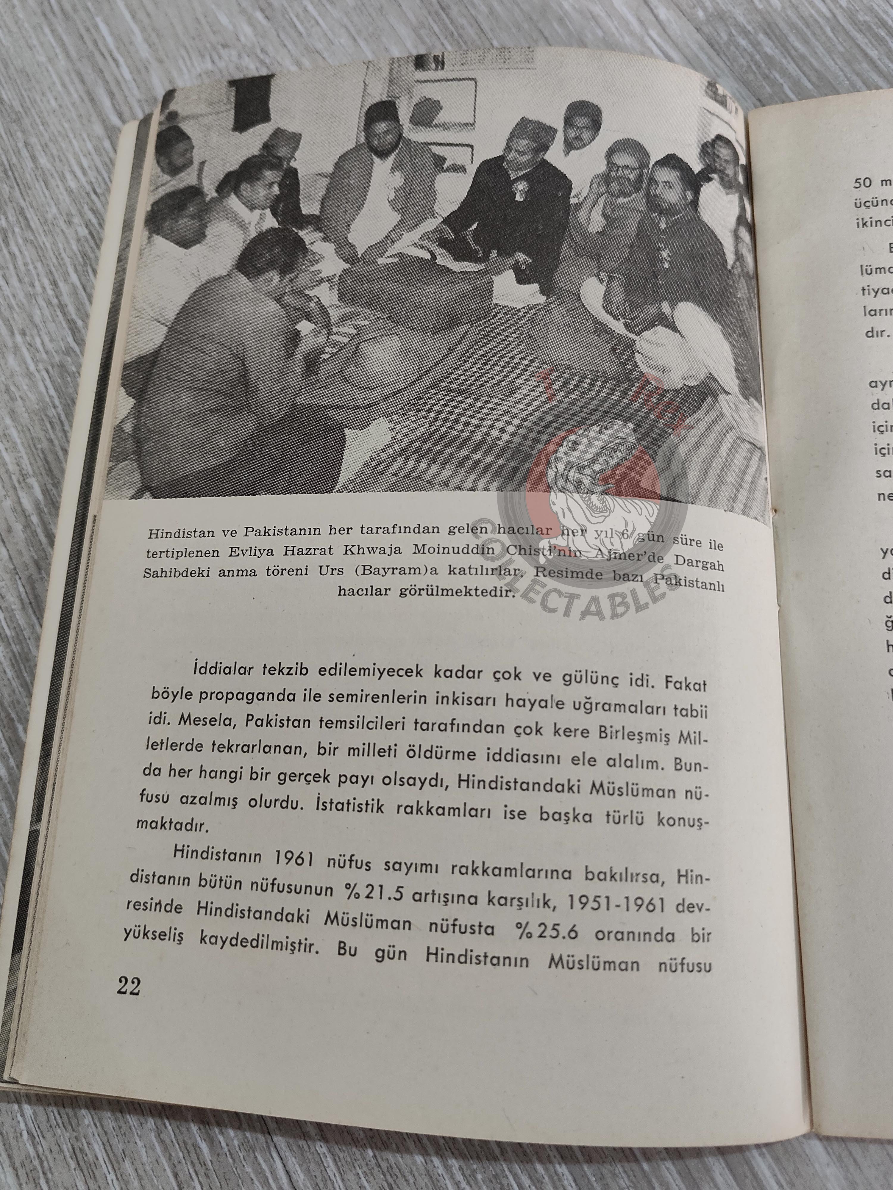 Manzoorul Haq – Muslims in India 1965 1st Turkish Book Turkey Islam