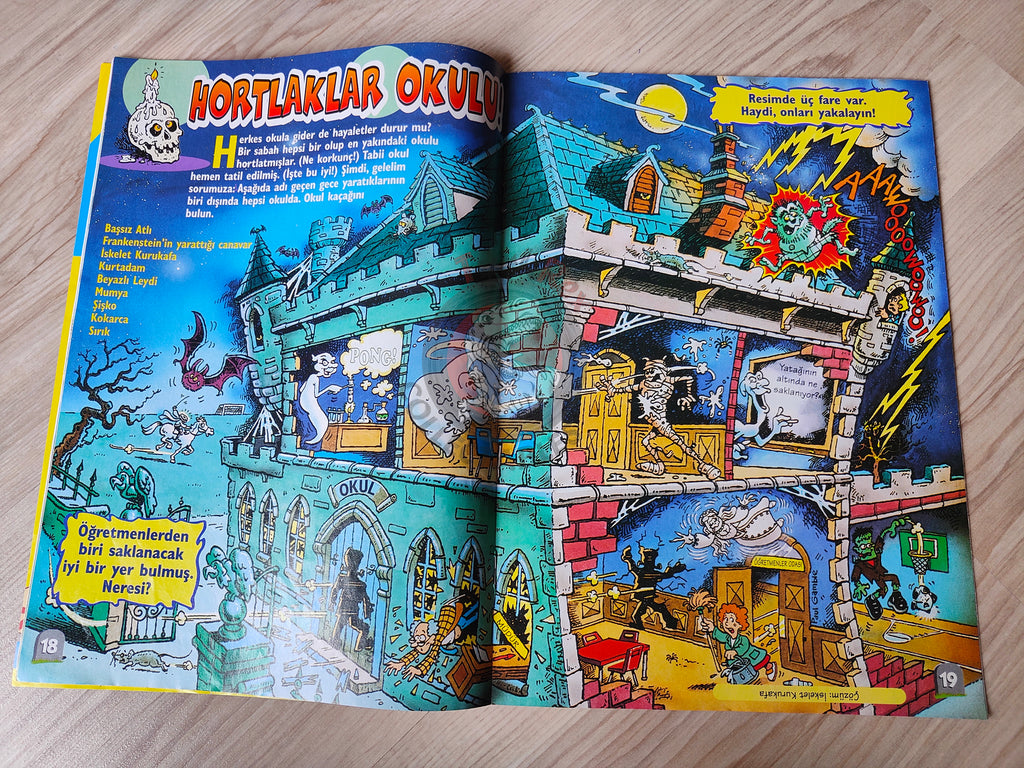 Casper the Friendly Ghost Magazine – Issue #27 1997 Turkish Comic Turkey