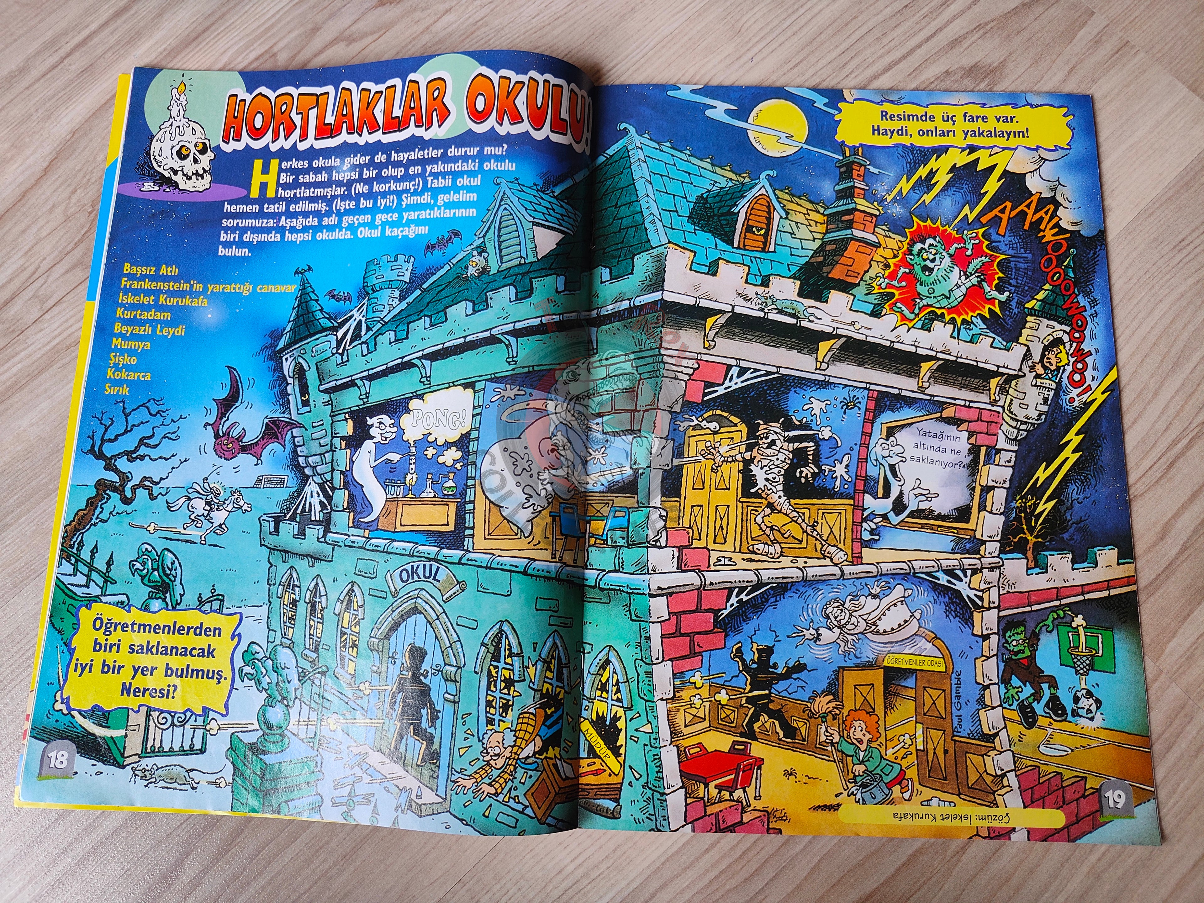 Casper the Friendly Ghost Magazine – Issue #27 1997 Turkish Comic Turkey