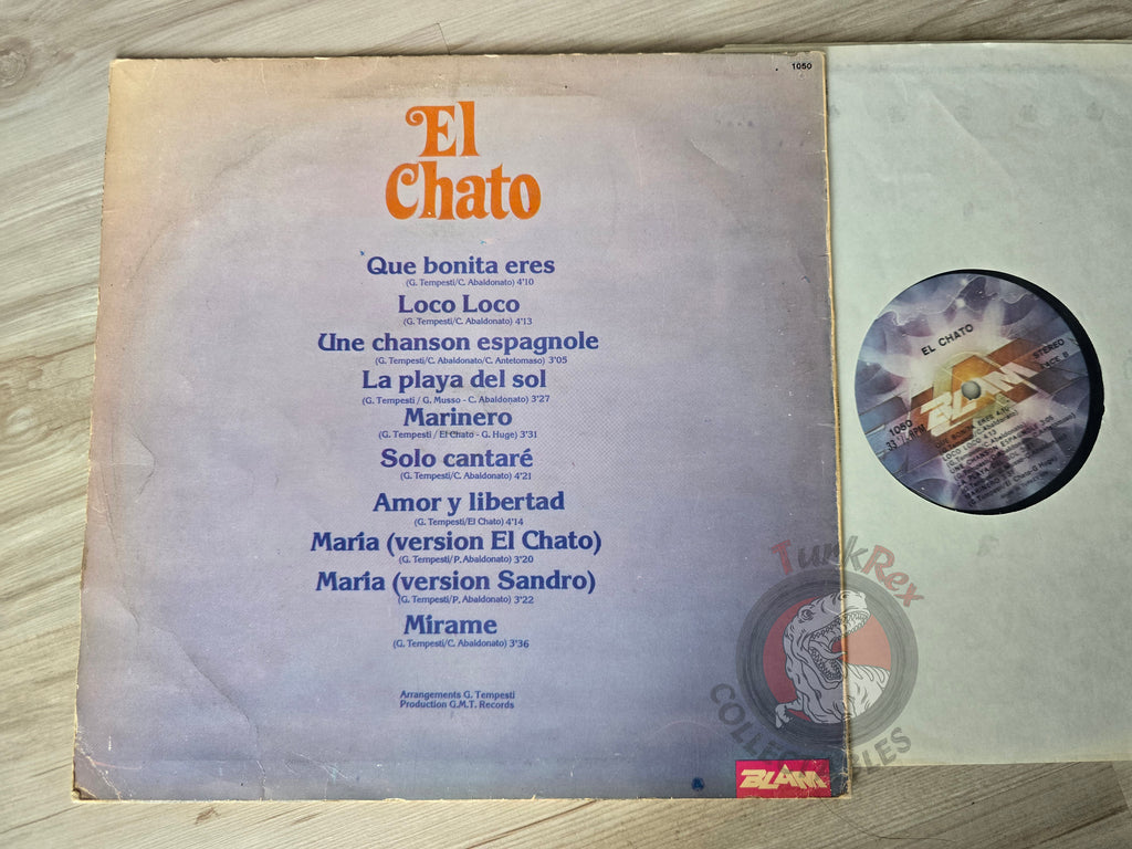 El Chato – Que Bonita Eres Avec Solo Cantaré, Loco Loco Turkish Pressing Vinyl Turkey Edition
