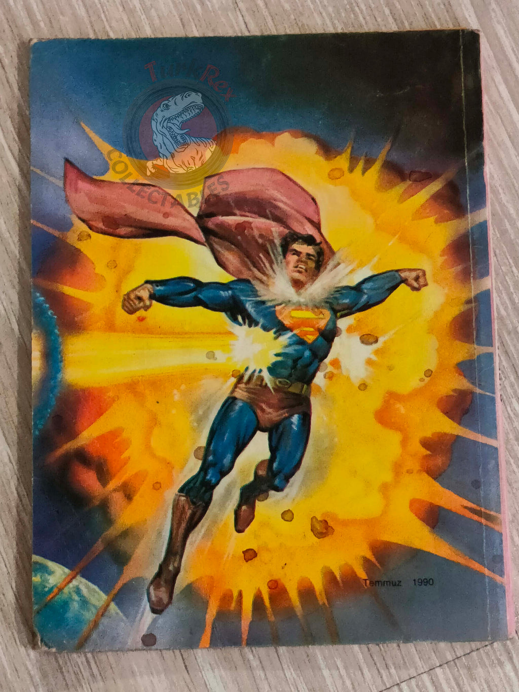 Superman #77 1990 Turkish Comic Turkey #27 #28 Adventures of #450 #451