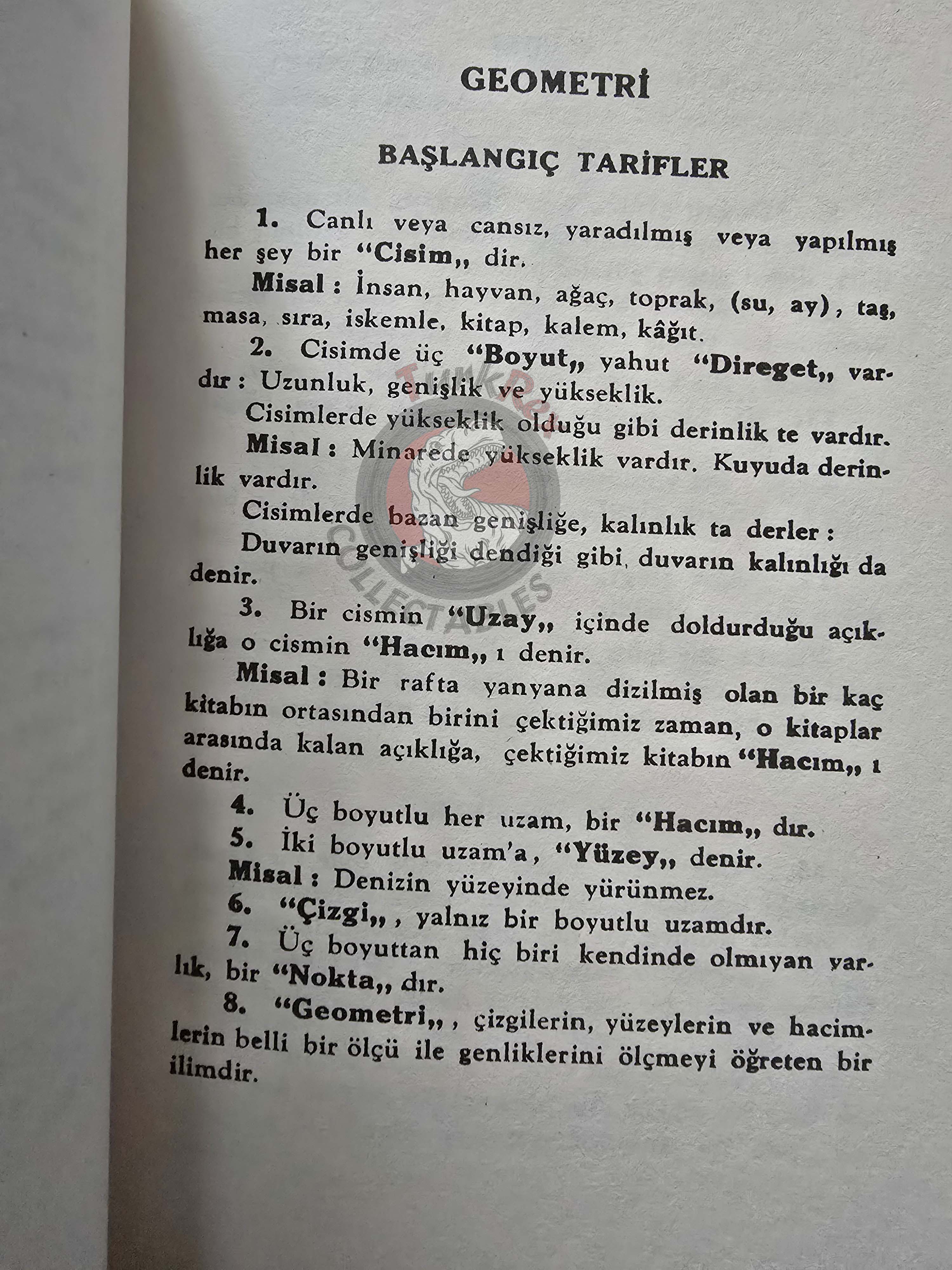 Mustafa Kemal Atatürk – Geometry 2006 Turkish Book Turkey