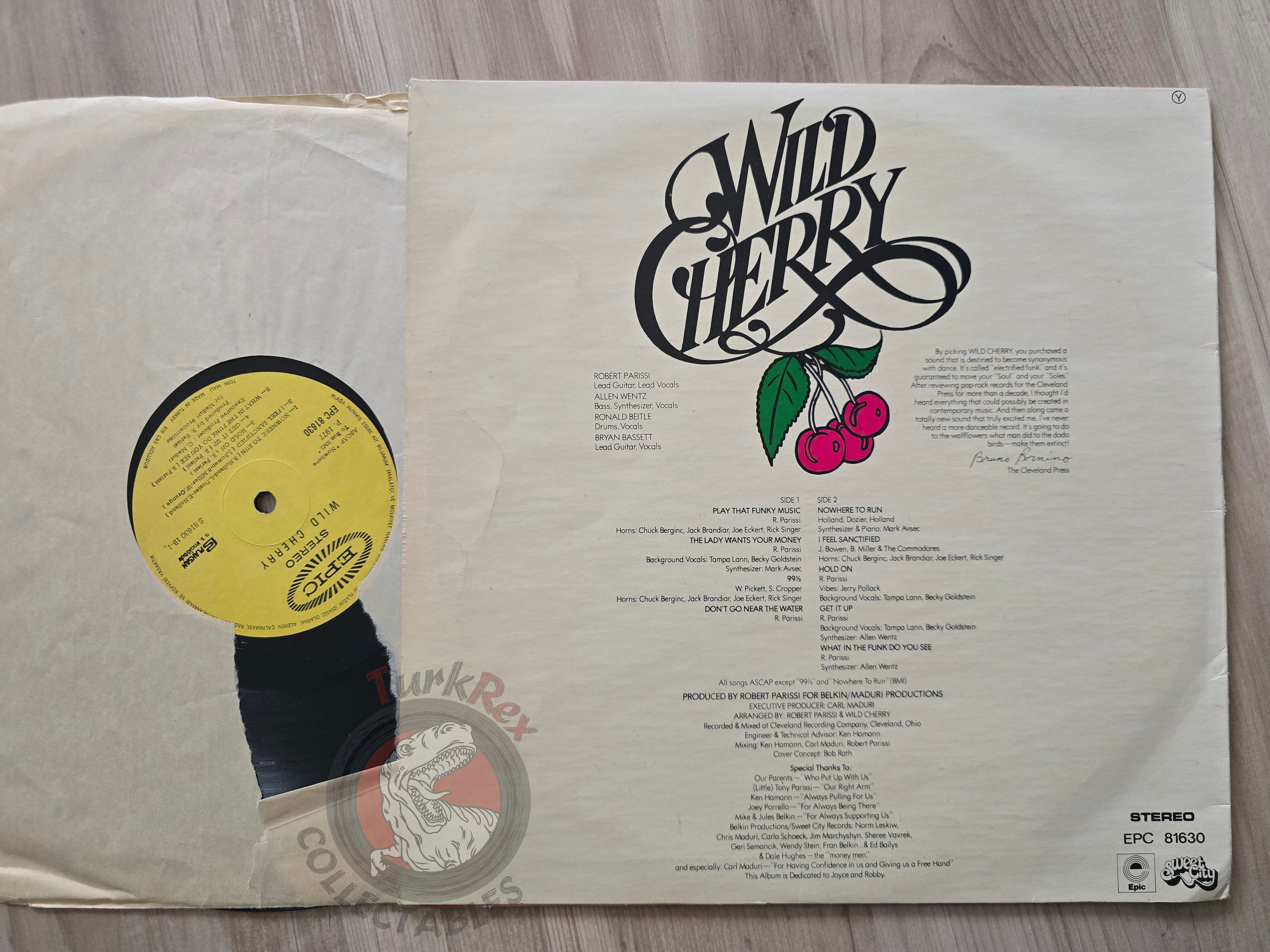 Wild Cherry – Wild Cherry Turkish Pressing Vinyl Turkey Edition