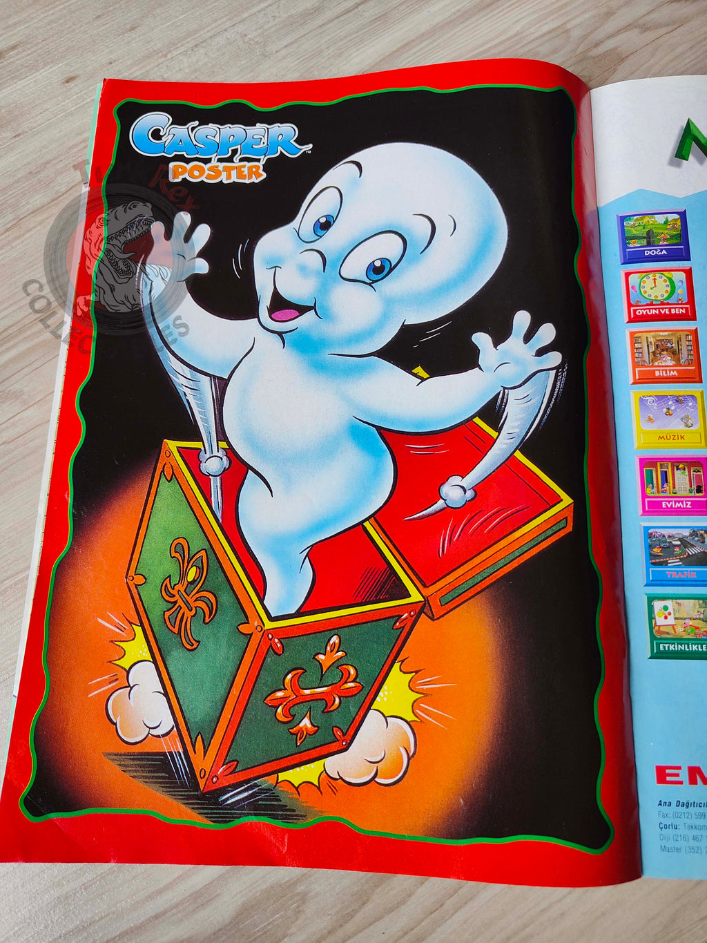 Casper the Friendly Ghost Magazine – Issue #30 1998 Turkish Comic Turkey
