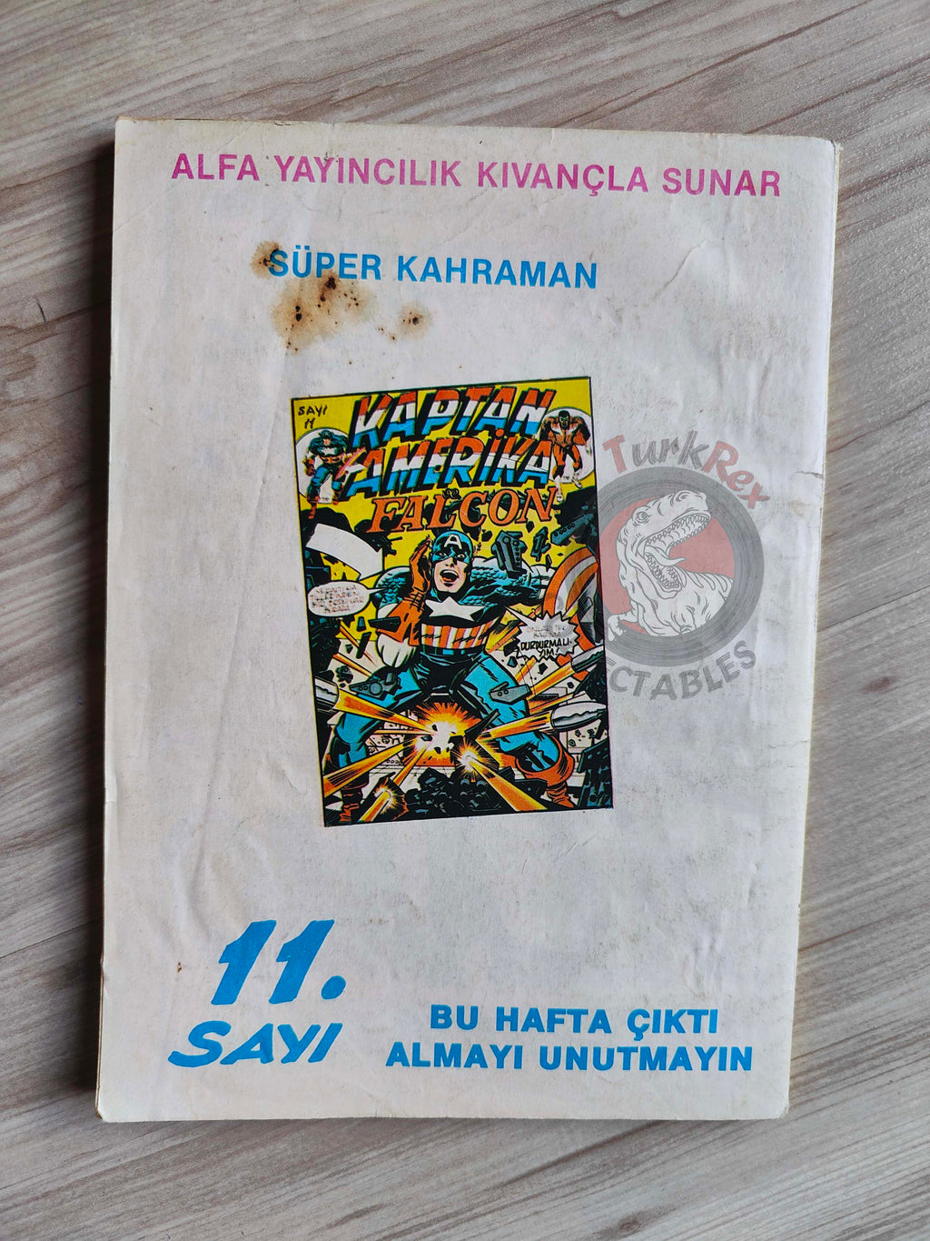 Fantastic Four #11 1988 Turkish Comic Turkey #225 #226 #227 #228