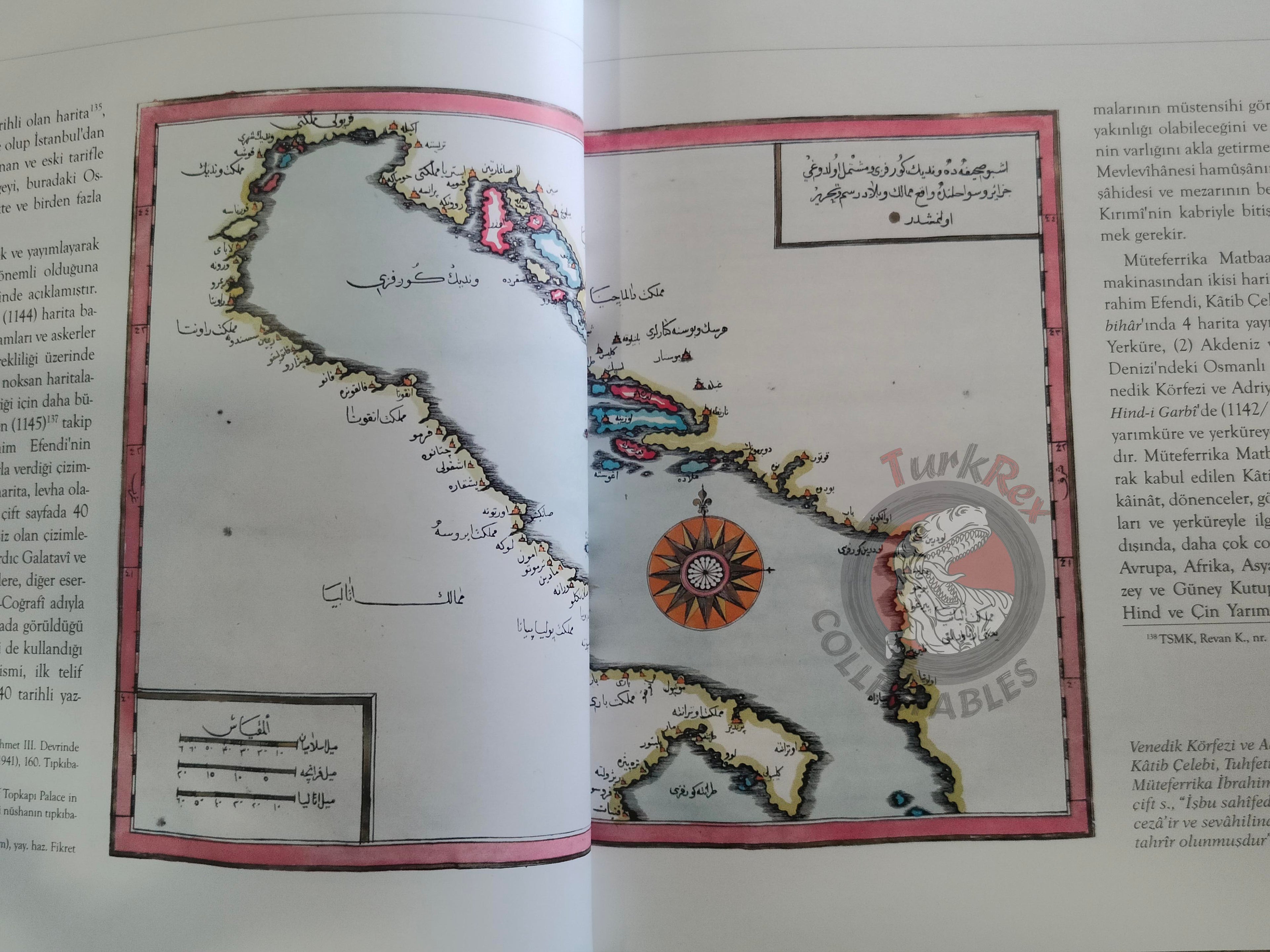 Ottoman Maps and Historical Geography From Piri Reis to Orfi Pasha Turkish Book Turkey