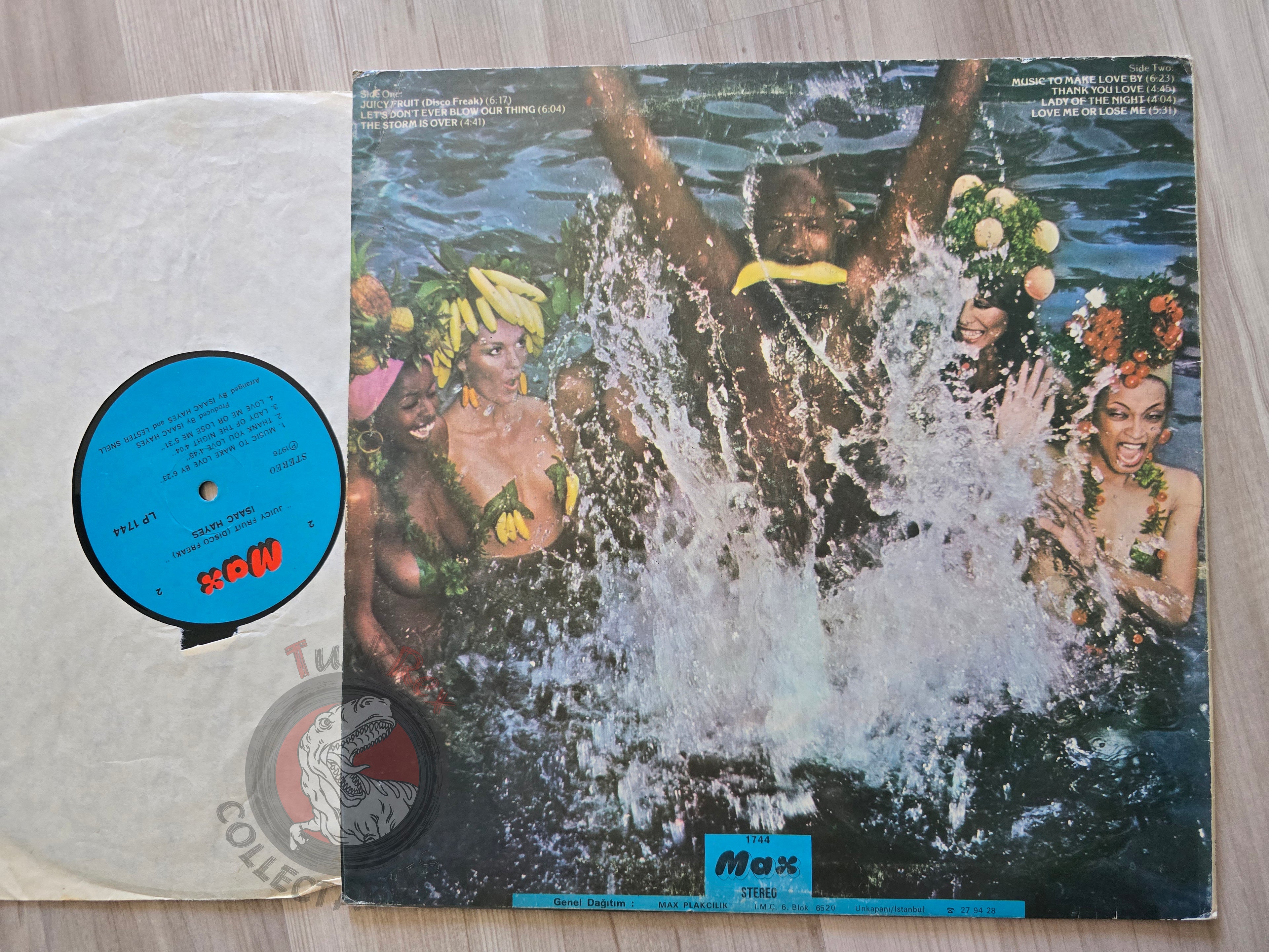 Isaac Hayes – Juicy Fruit  Turkish Pressing Vinyl Turkey Edition