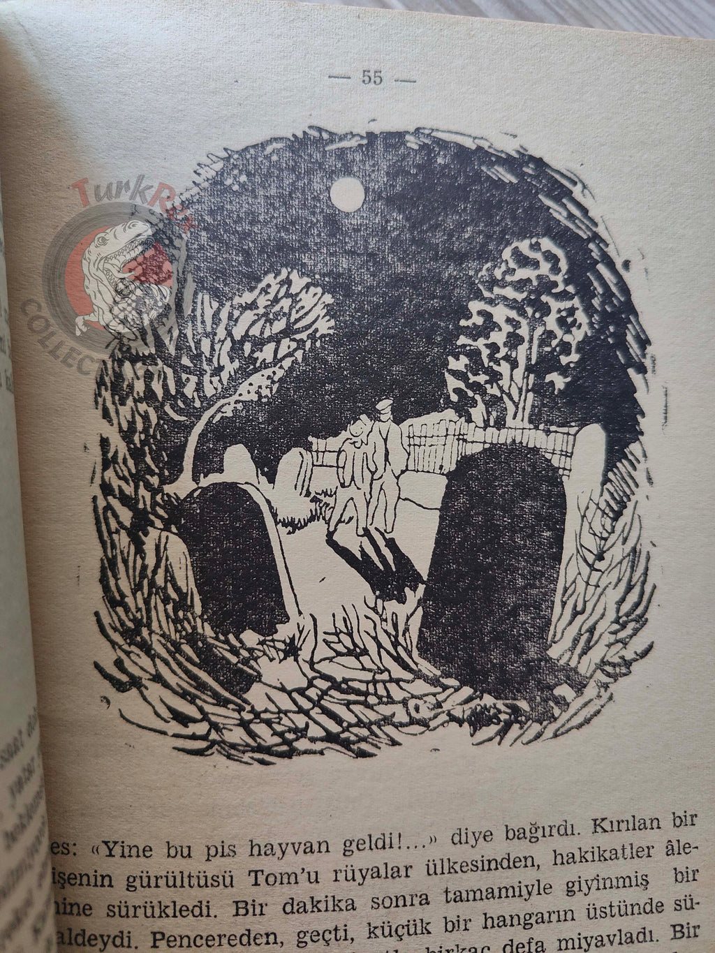 Mark Twain – Tom Sawyer 1971 Turkish Book Turkey Illustrated