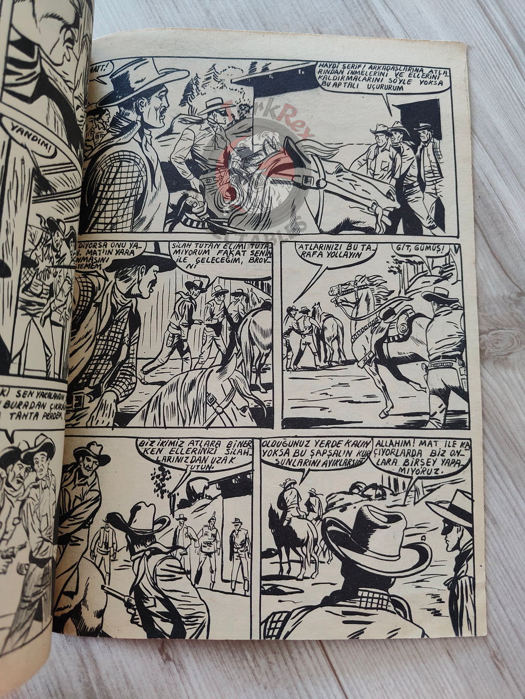 1001 Özel #149 1955 The Lone Ranger Turkish Comic Mag Turkey