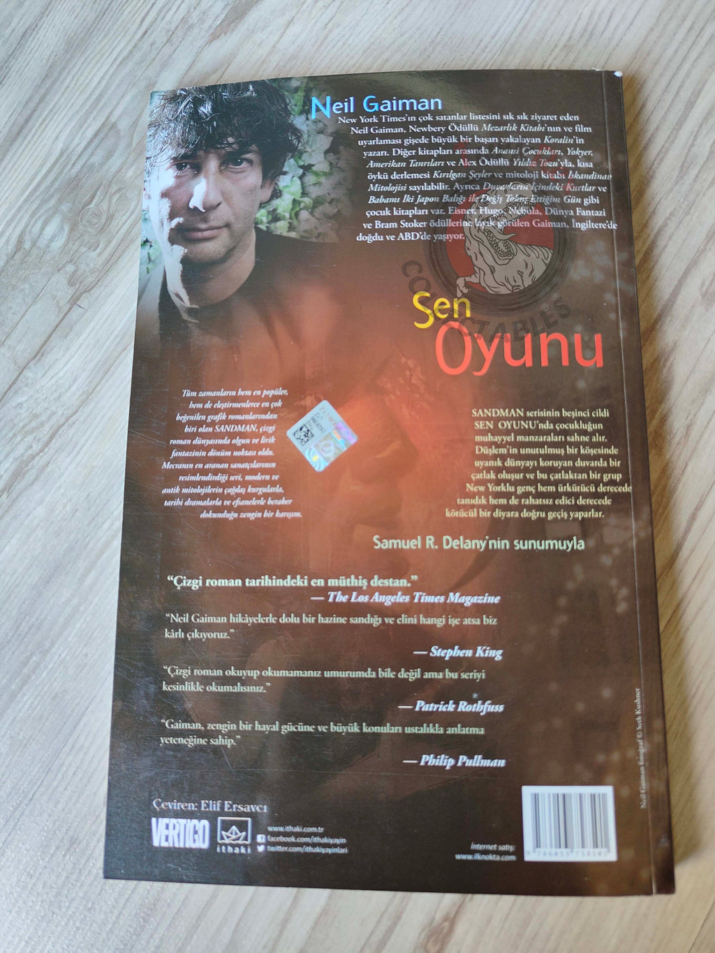 The Sandman Vol #5: A Game of You Turkish Comic Turkey