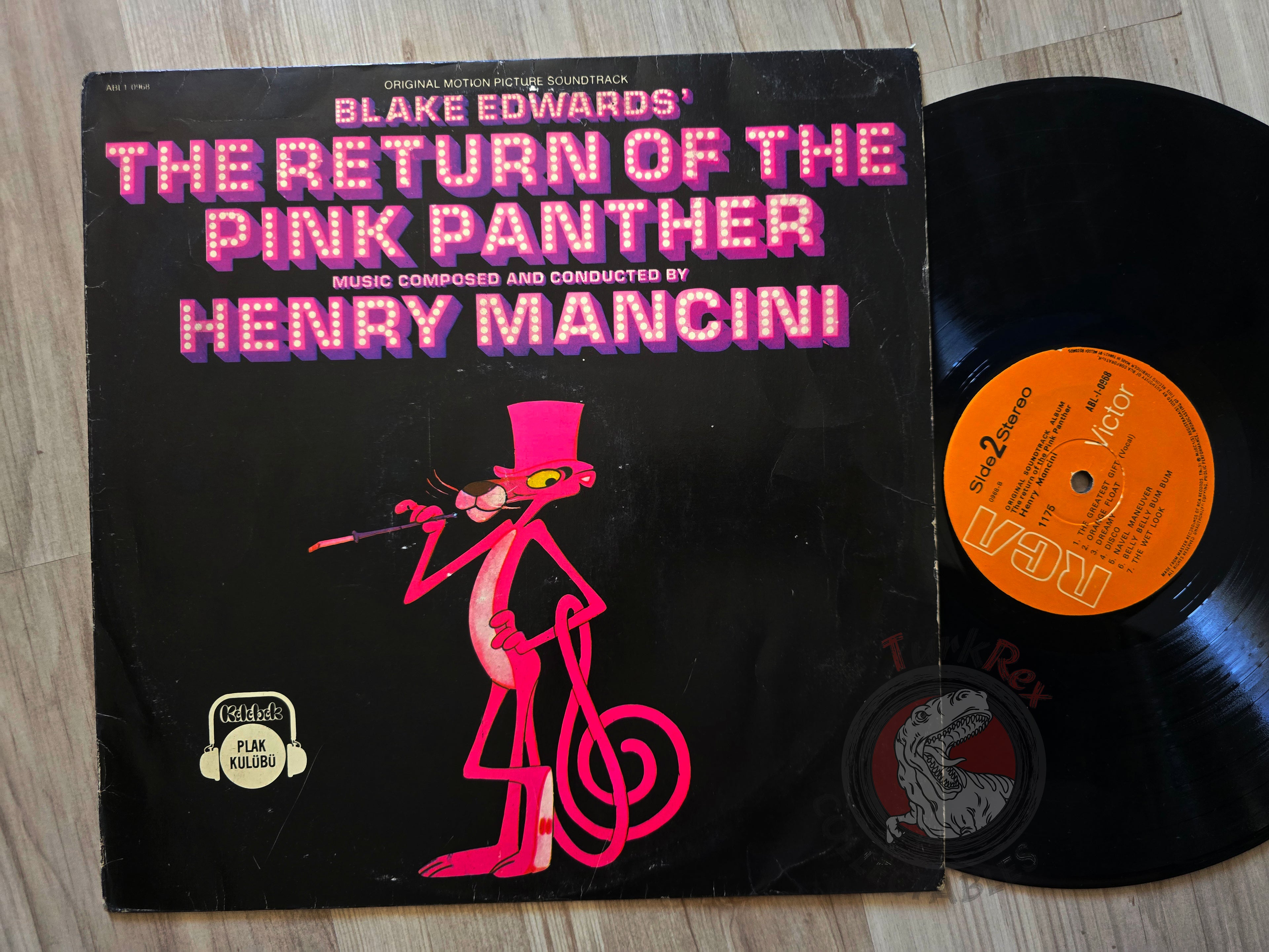 Henry Mancini – Blake Edwards' The Return Of The Pink Panther Turkish Pressing Vinyl Turkey Edition