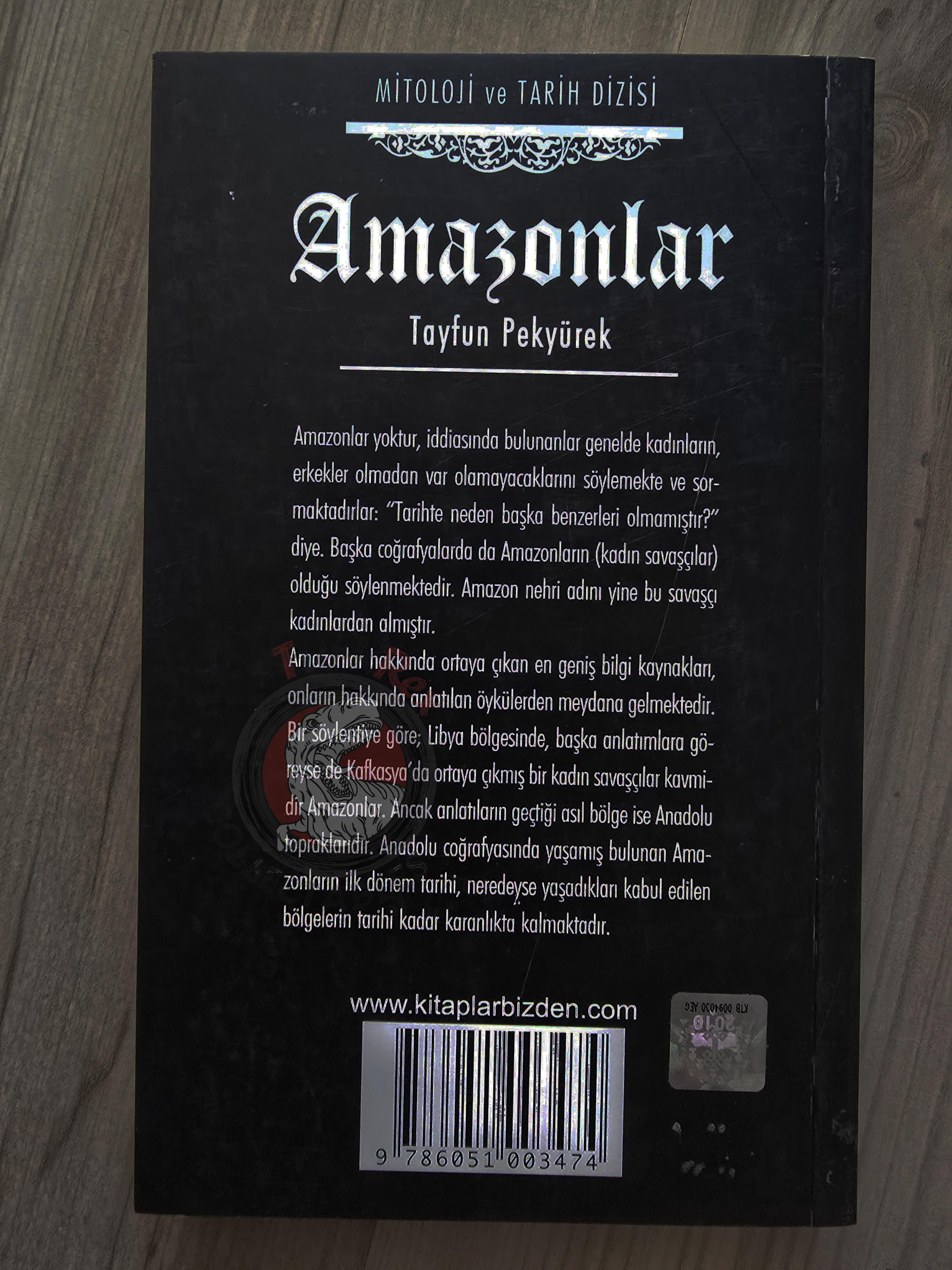 Tayfun Pekyürek – The Amazons 2011 Turkish Book Turkey