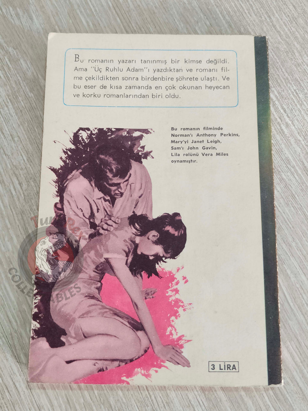 Robert Bloch – Psycho 1962 1st Turkish Book Turkey Alfred Hitchcock