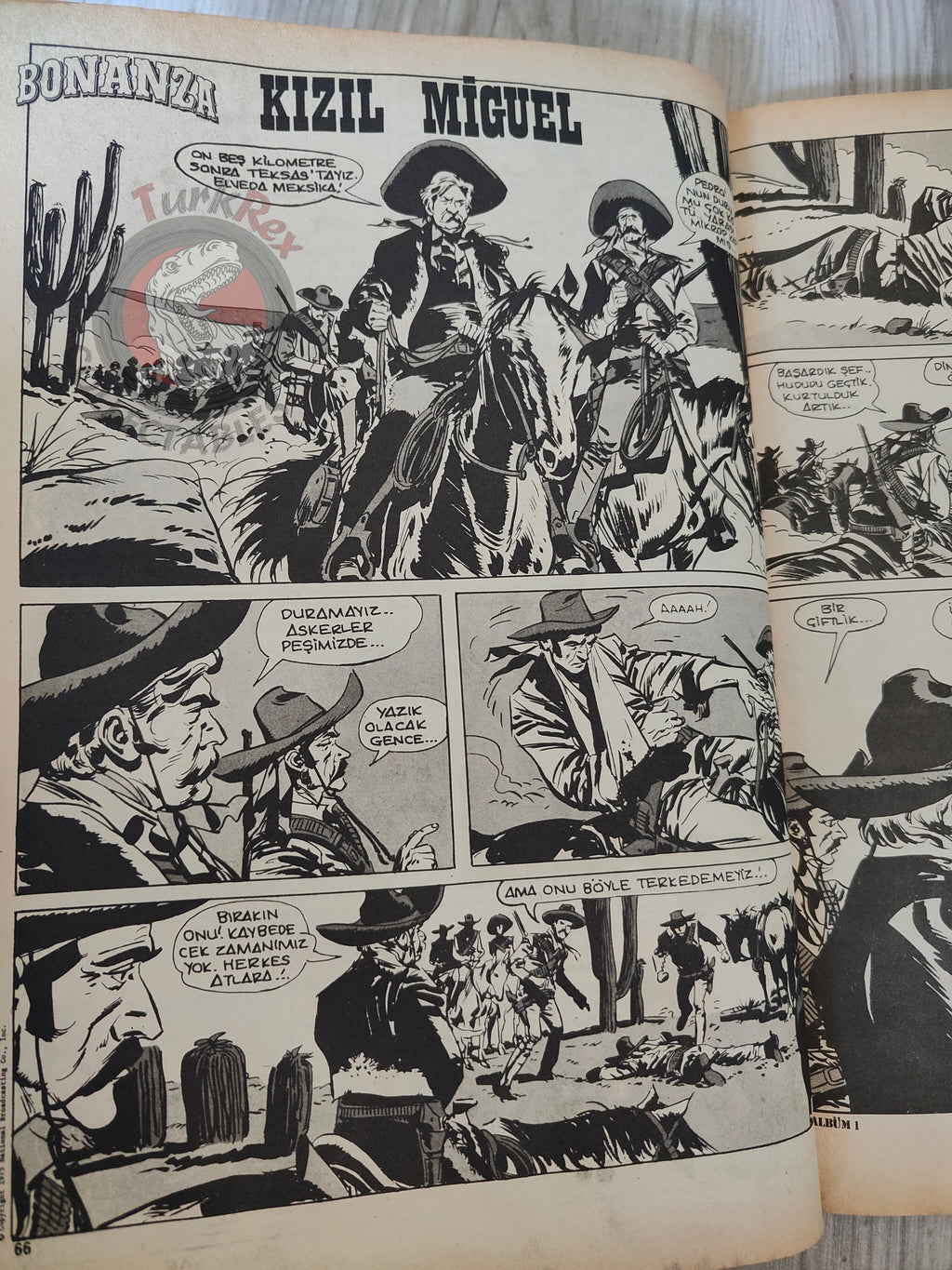 Bonanza – Volume 1 70s Turkish Comic Turkey Huckleberry Hound