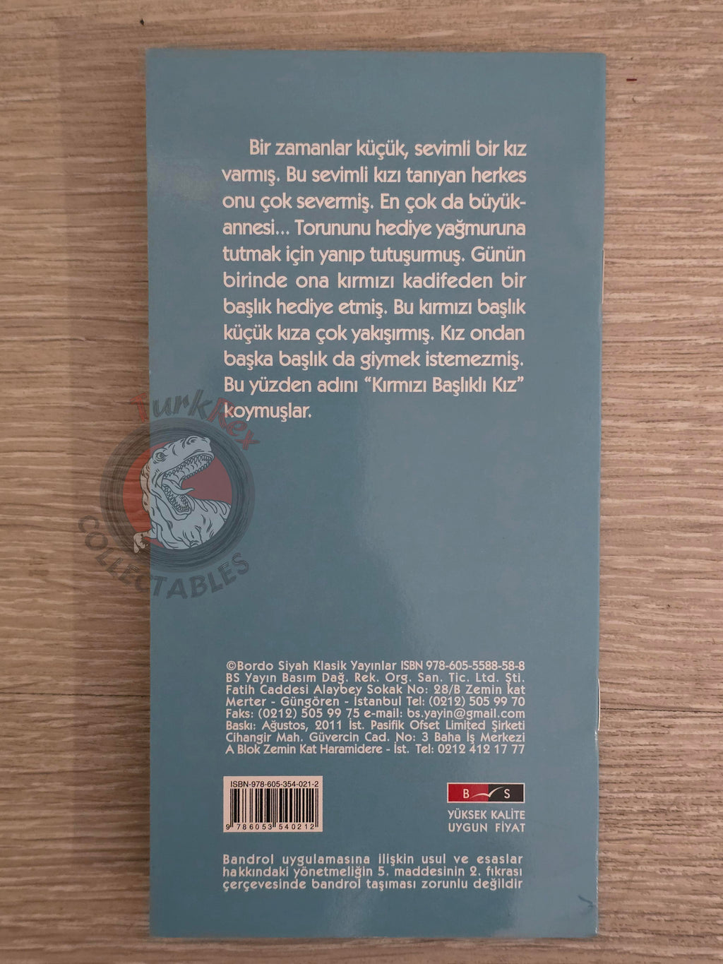 Little Red Riding Hood  – Grimm Brothers 2011 Turkish Book Turkey Illustrated 1