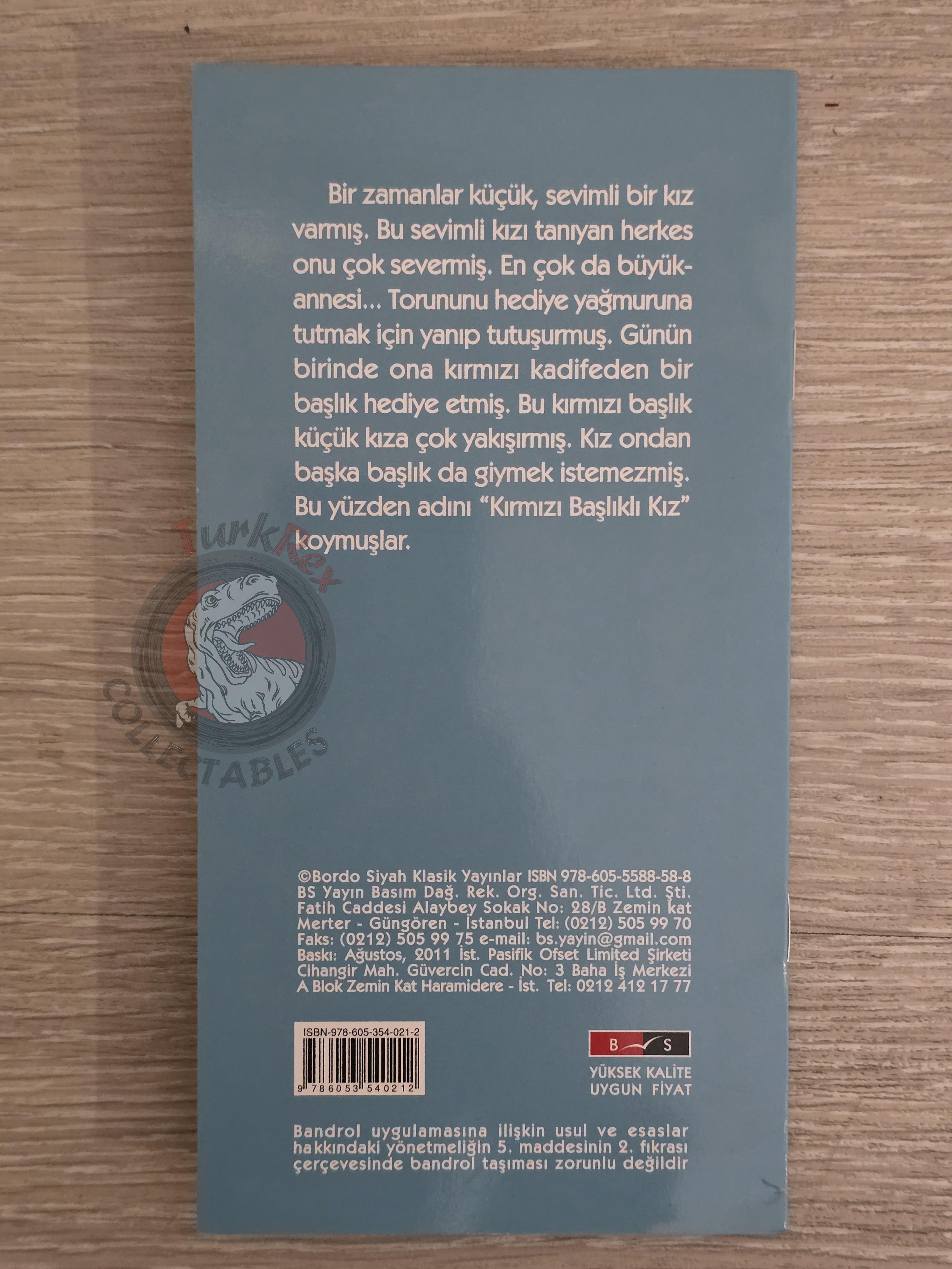 Little Red Riding Hood  – Grimm Brothers 2011 Turkish Book Turkey Illustrated 1