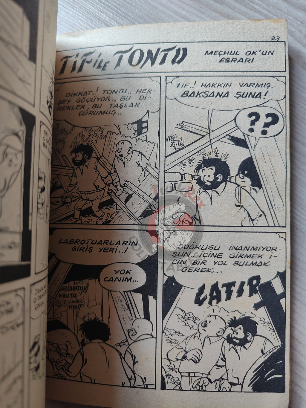 Lucky Luke #2 Dalton City 1972 Turkish Comic Turkey Tif Et Tondu