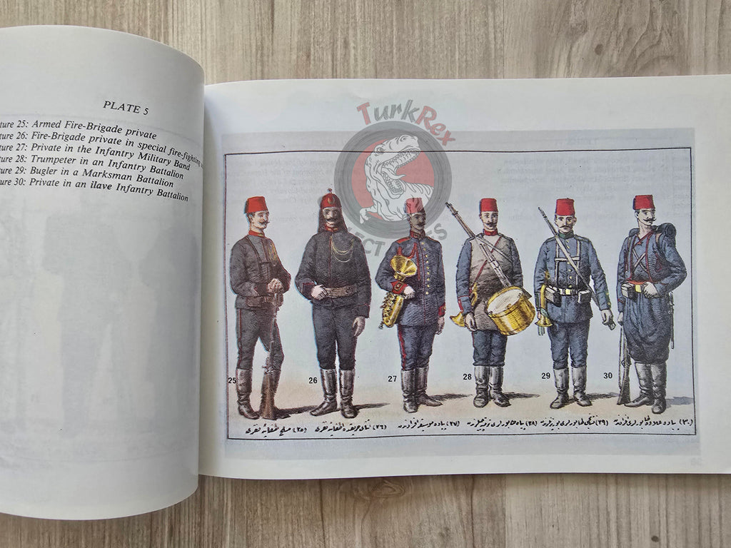 Ottoman Military Organizations and Uniforms 1876–1908 English Turkish Book Turkey