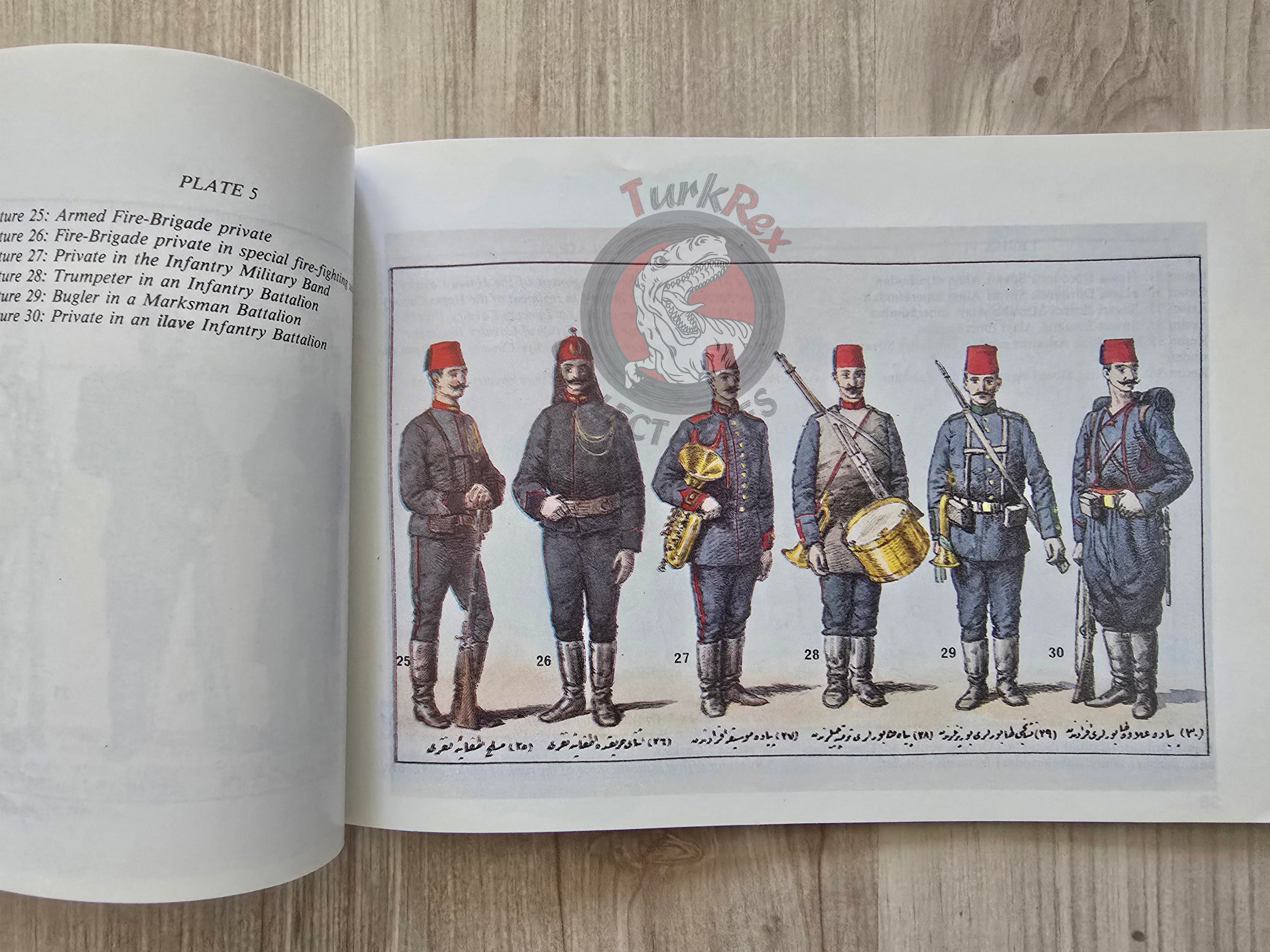 Ottoman Military Organizations and Uniforms 1876–1908 English Turkish Book Turkey