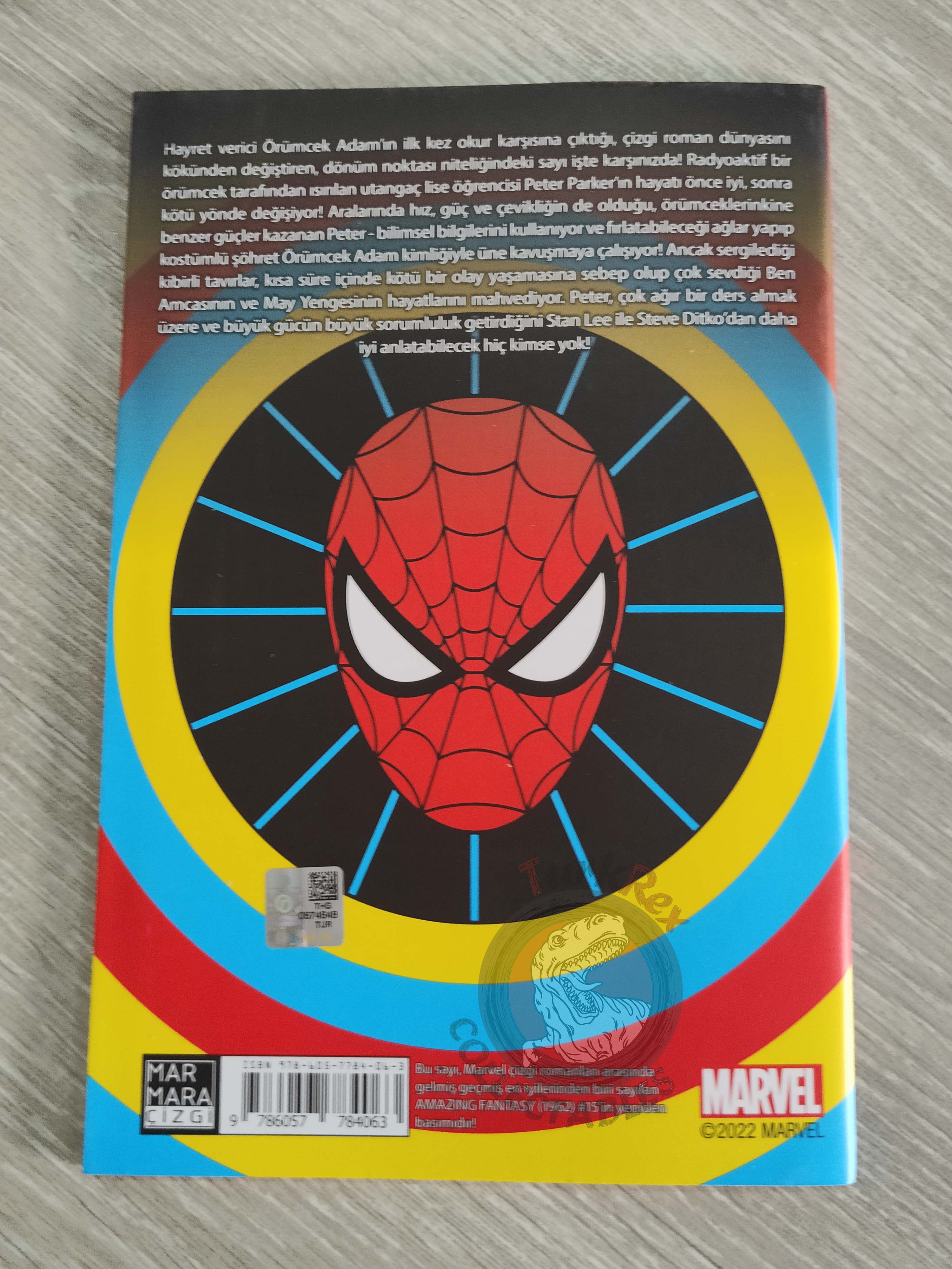Amazing Fantasy #15 – Spider-Man Turkish Comic Turkey