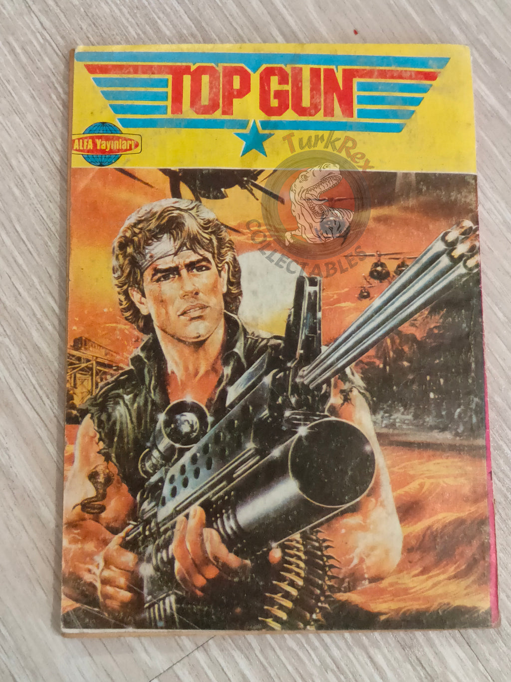 Red Sonja #10 1987 Turkish Comic Turkey Cover #14 - #10 Indiana Jones #12