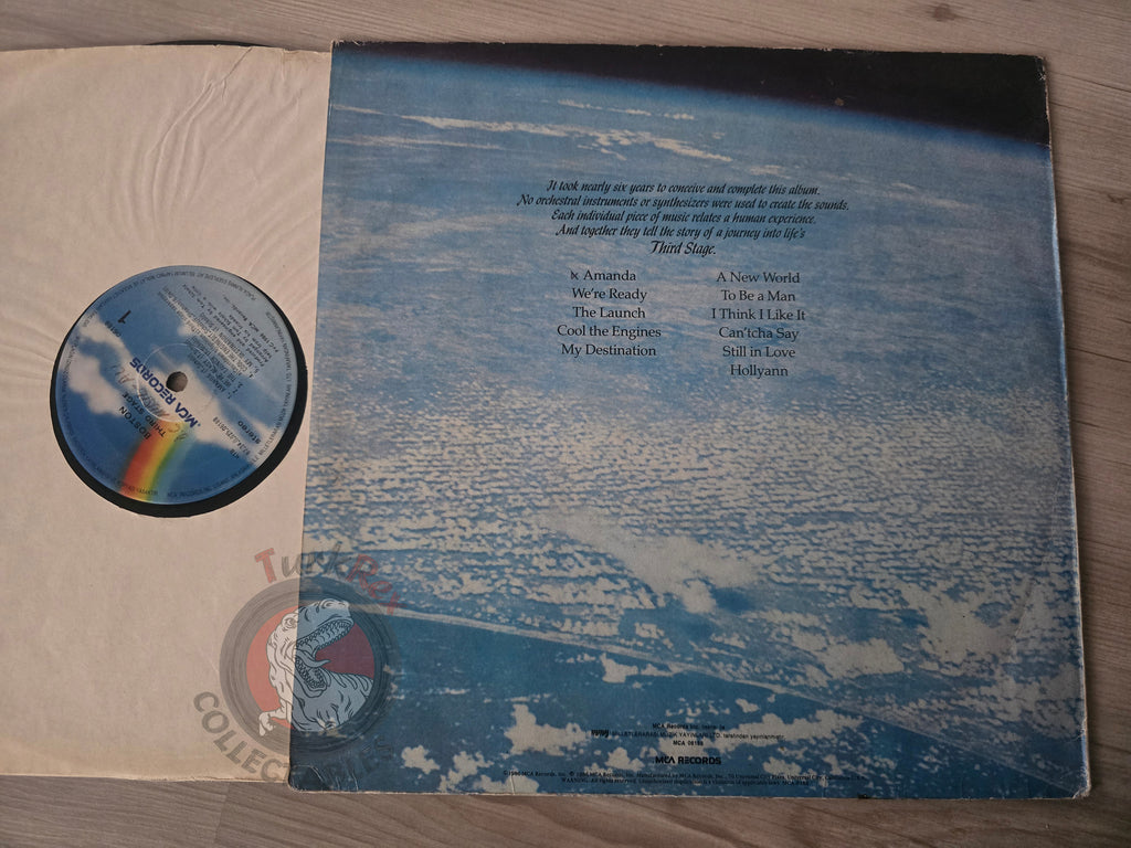 Boston – Third Stage Turkish Pressing Vinyl Turkey Edition