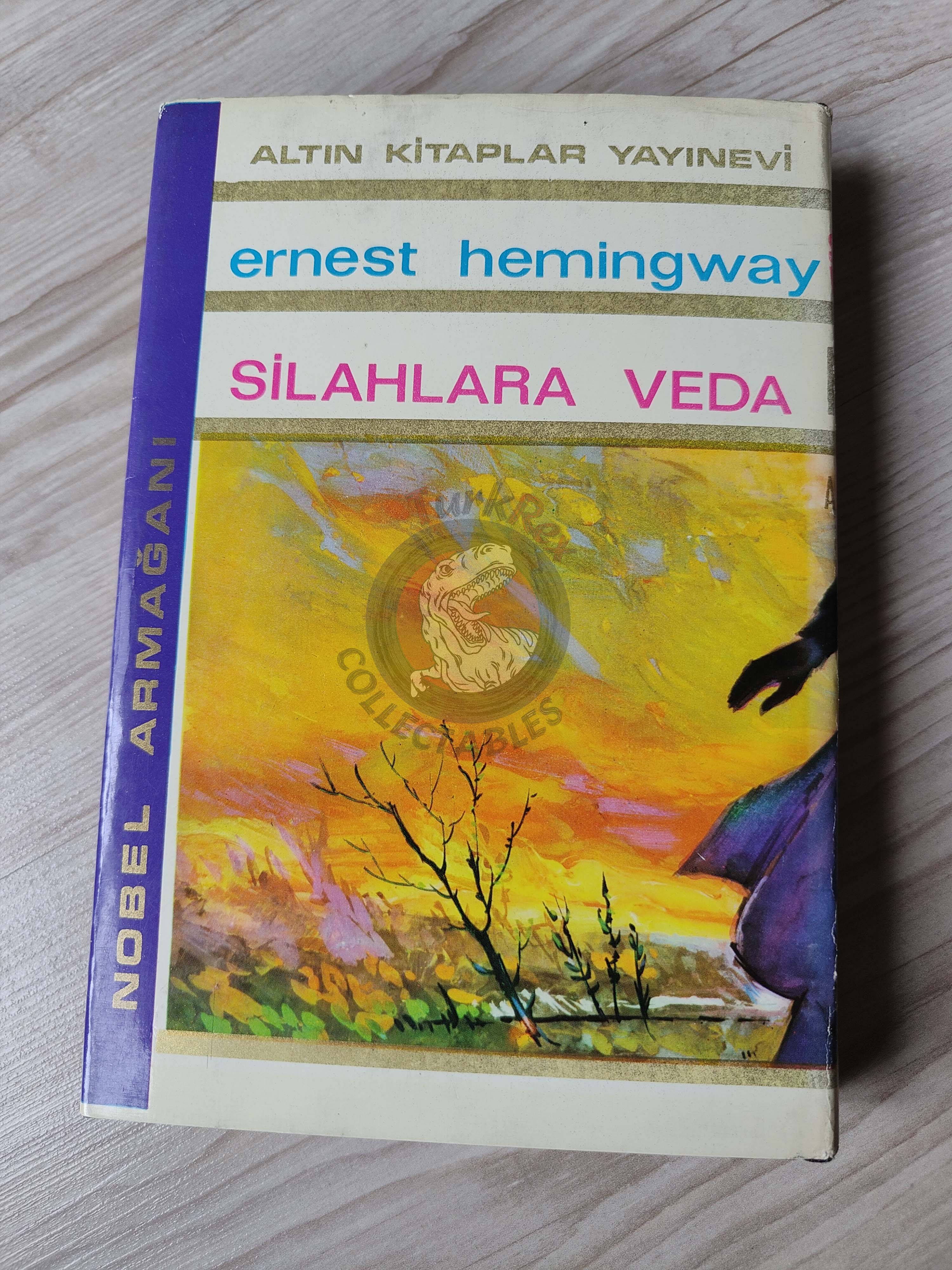 Ernest Hemingway – A Farewell to Arms 1969 HC/DJ Turkish Book Turkey