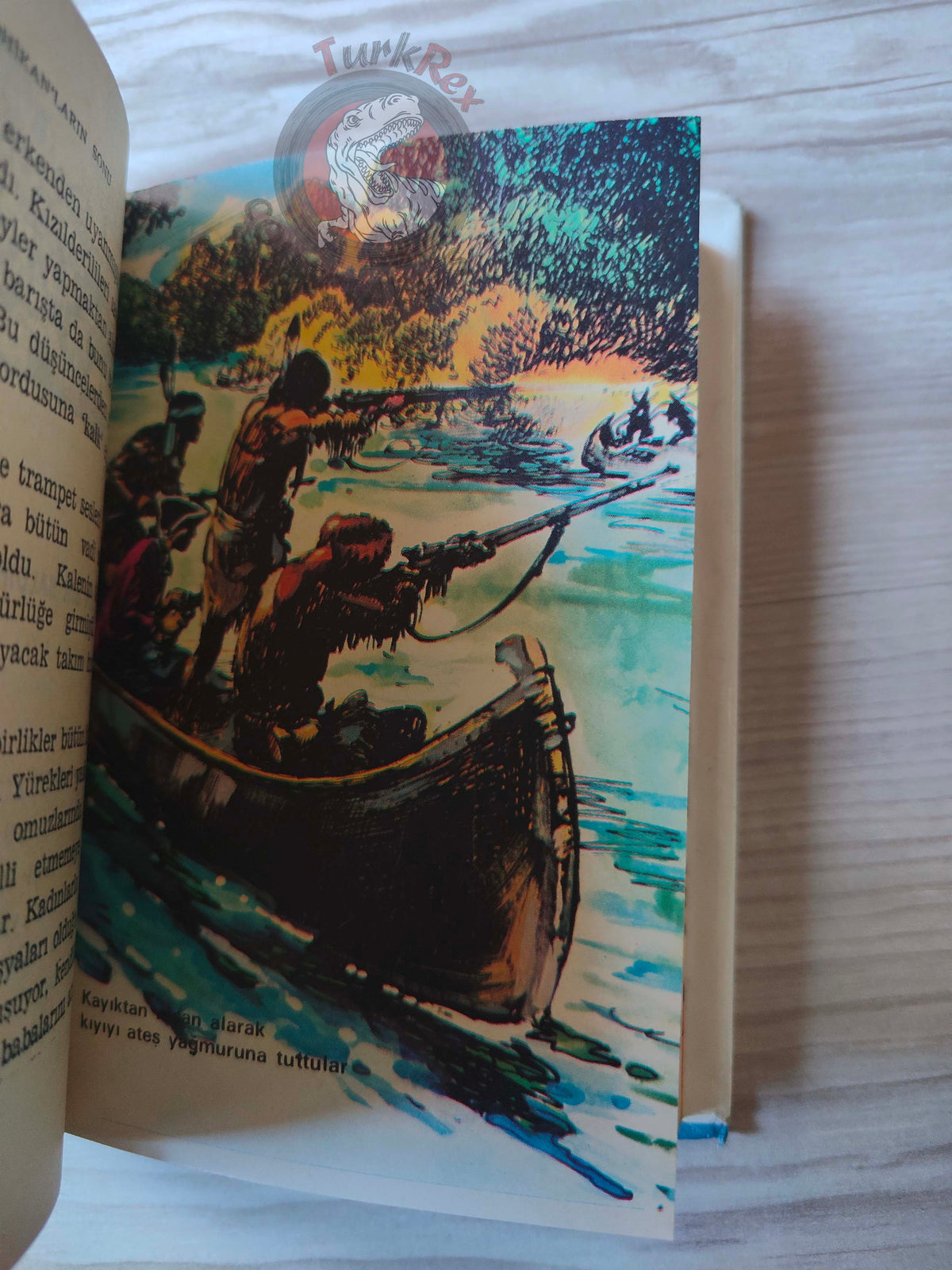 J. F. Cooper – The Last of the Mohicans 1971 HC/DJ Turkish Book Turkey Illustrated