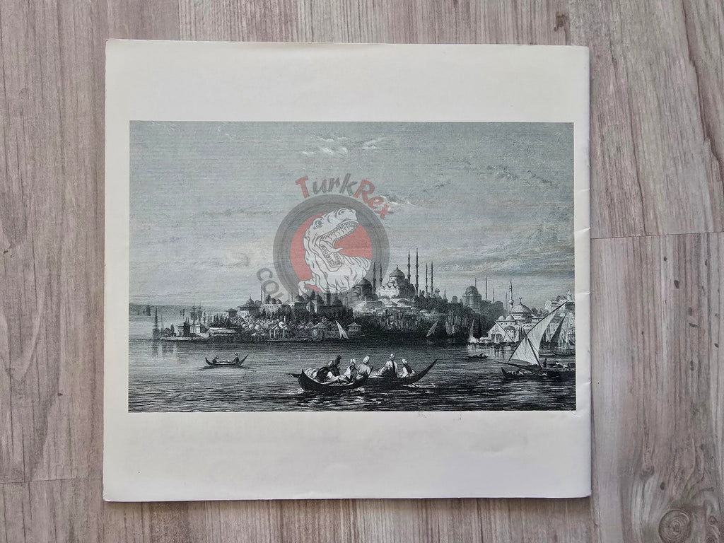 Once Upon a Time in Istanbul 1998 Turkish Book Turkey Illustrated