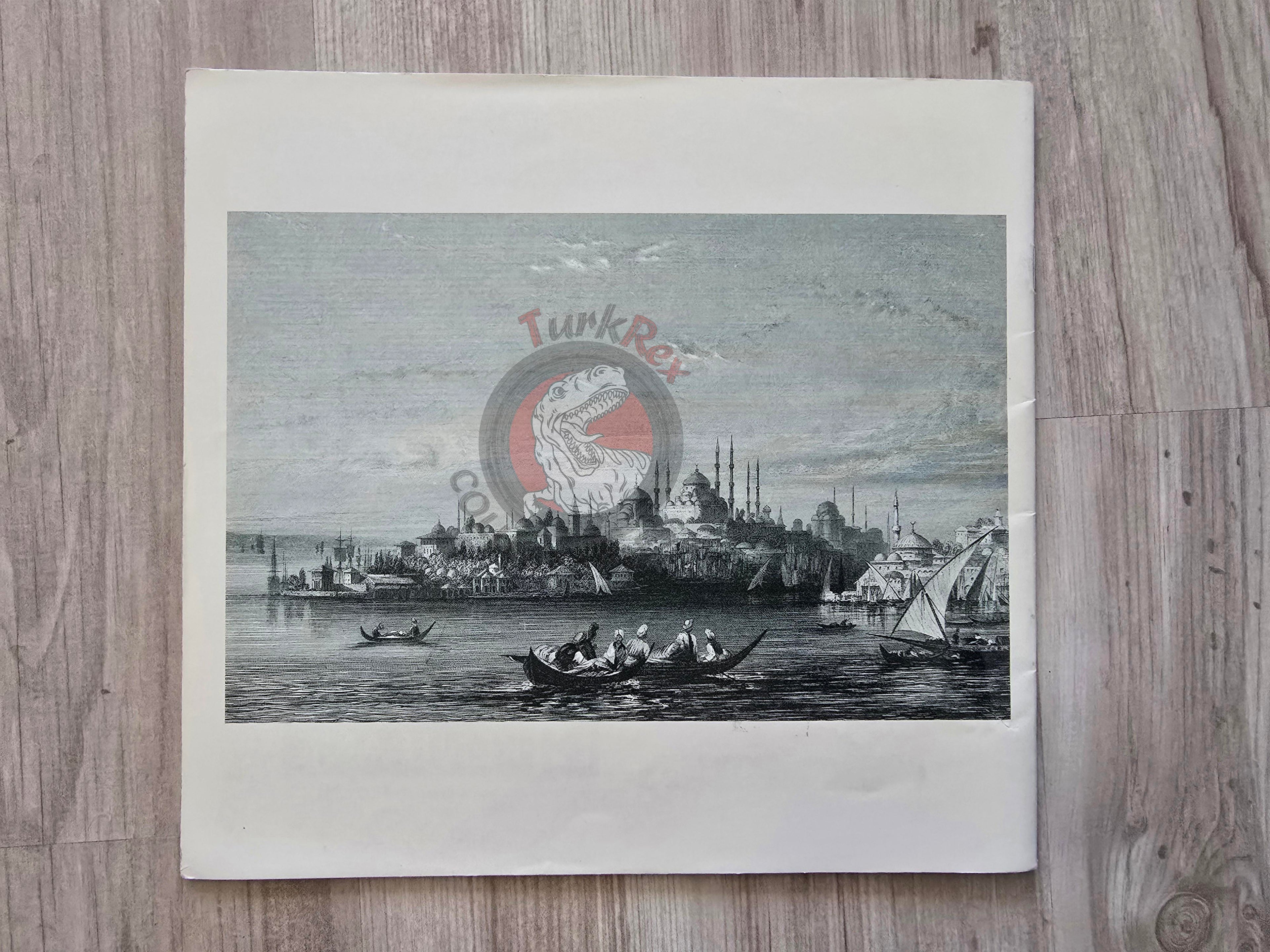 Once Upon a Time in Istanbul 1998 Turkish Book Turkey Illustrated