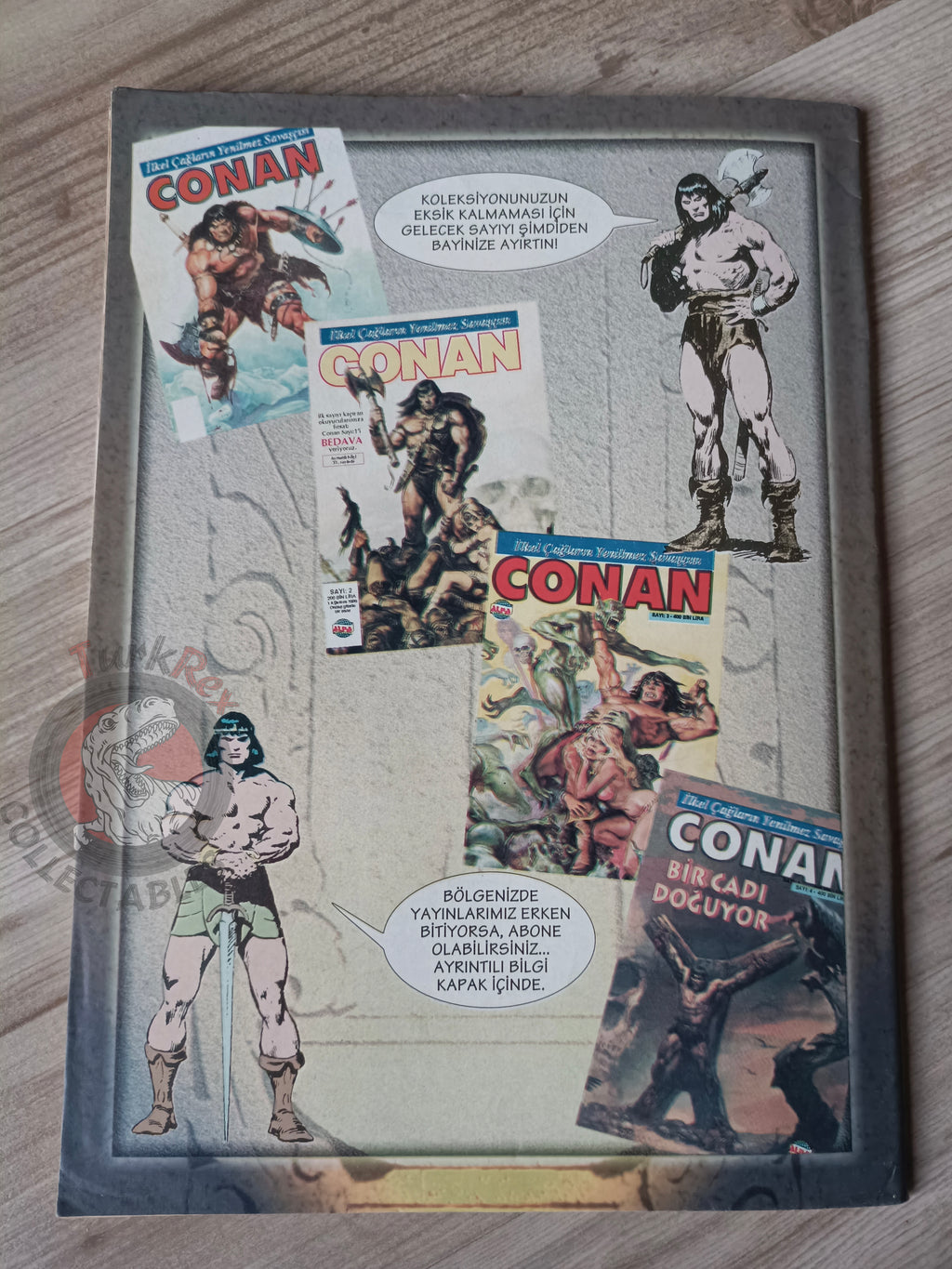 Kral Conan #2 The Savage Sword of #46 Turkish Comic Turkey #117